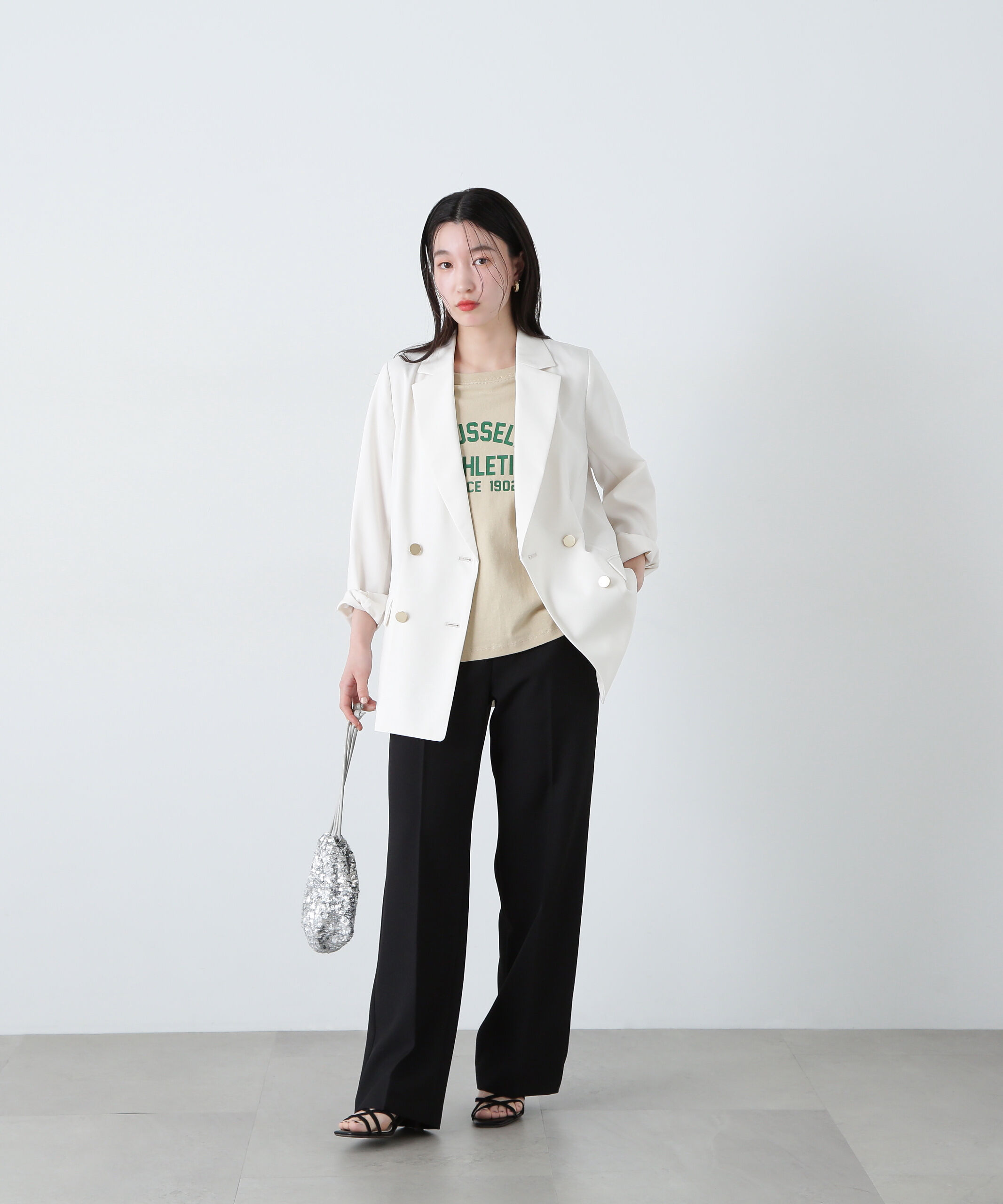  「フレンチスリーブTシャツ」|Tシャツ・カットソー|