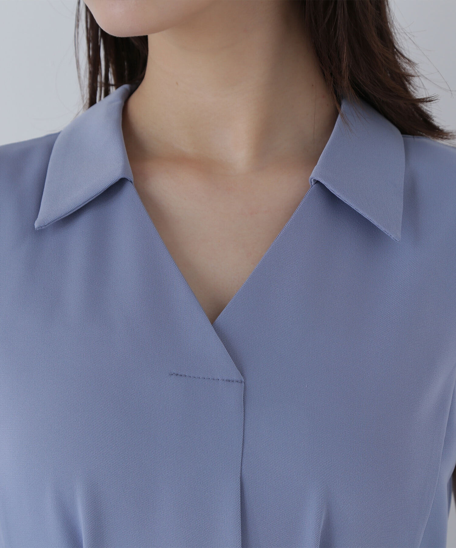  「ベルテッドシャツワンピース」|ワンピース|