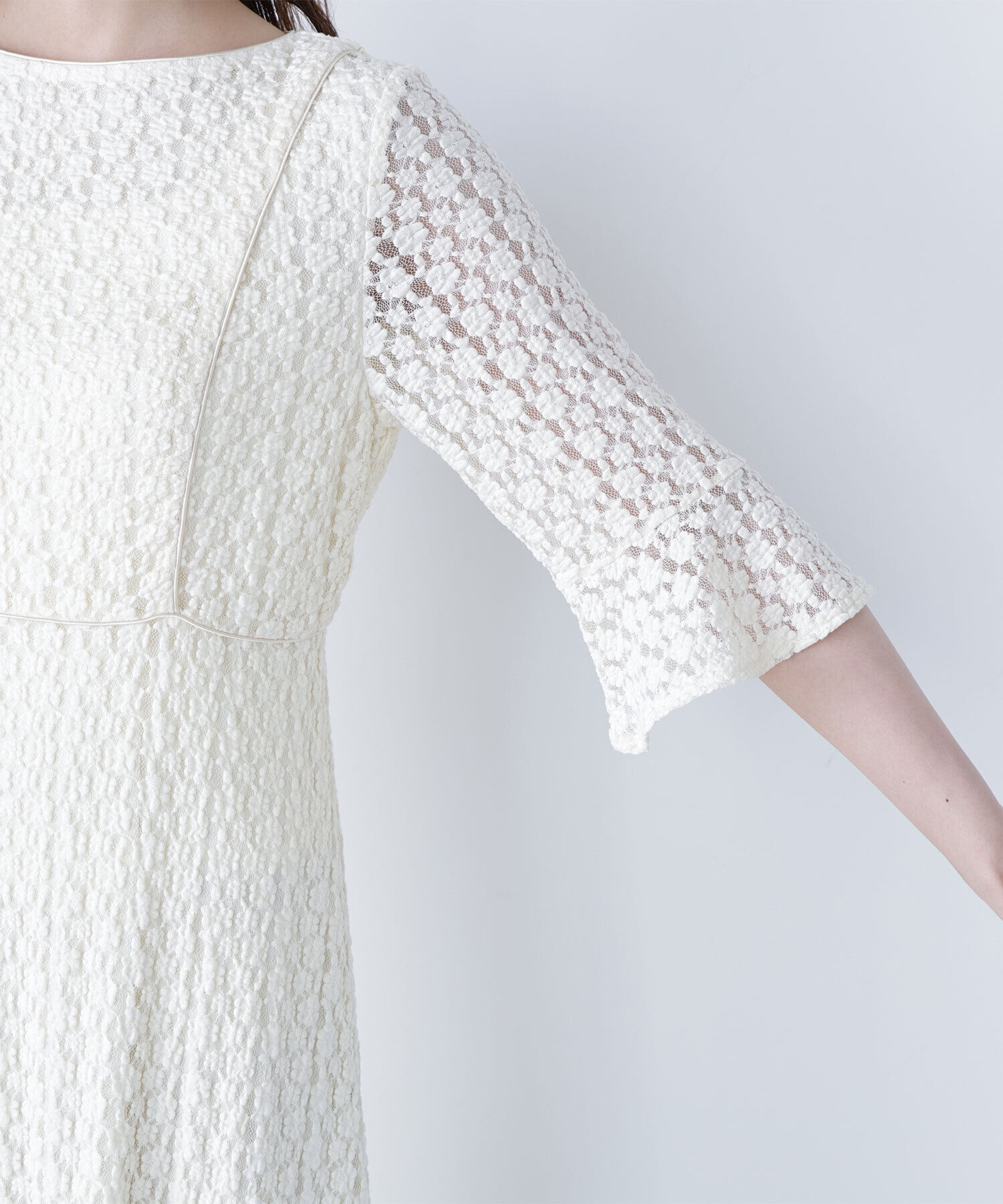  「レースフレアワンピース」|ワンピース|