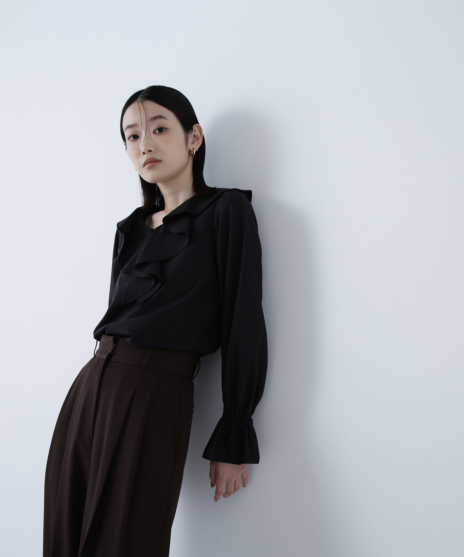  「ラッフルブラウス」|シャツ・ブラウス|