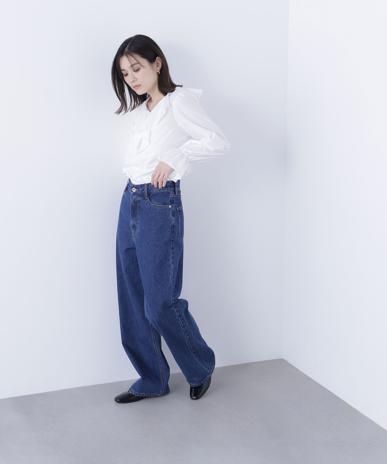  「ラッフルブラウス」|シャツ・ブラウス|