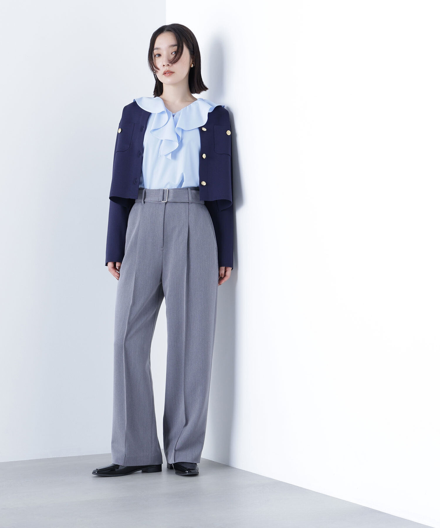  「ラッフルブラウス」|シャツ・ブラウス|