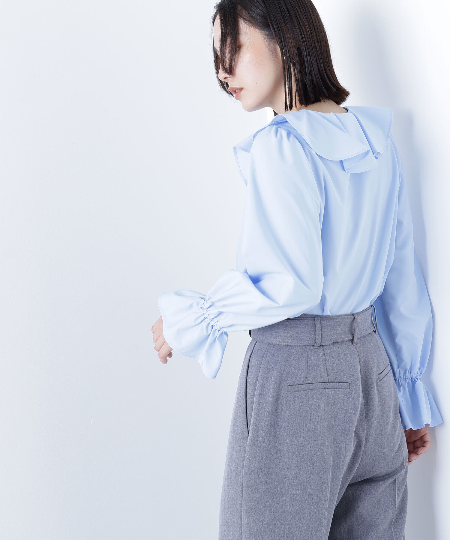  「ラッフルブラウス」|シャツ・ブラウス|