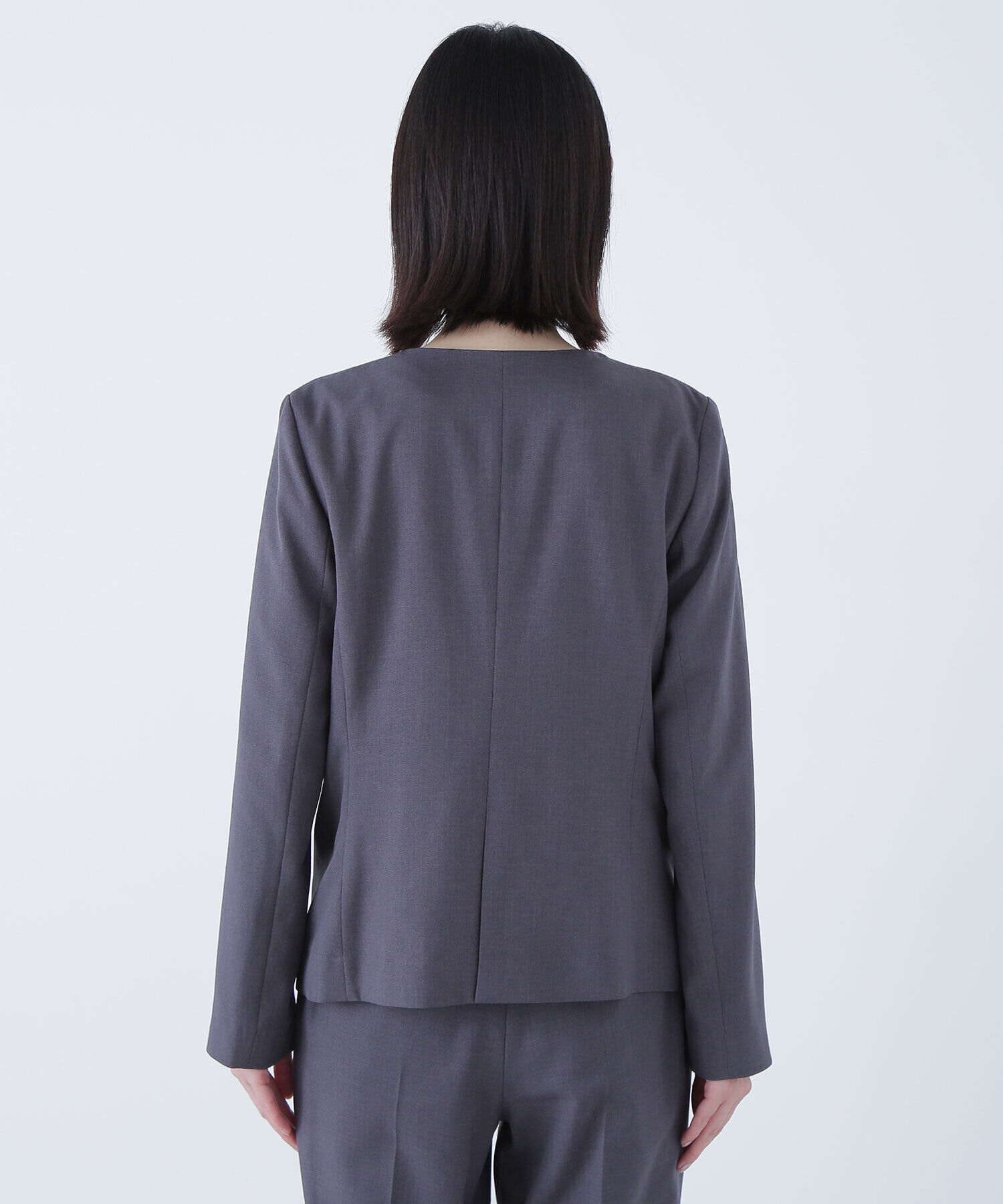  「パウダリーツイルセットアップシリーズ ノーカラージャケット」|その他|