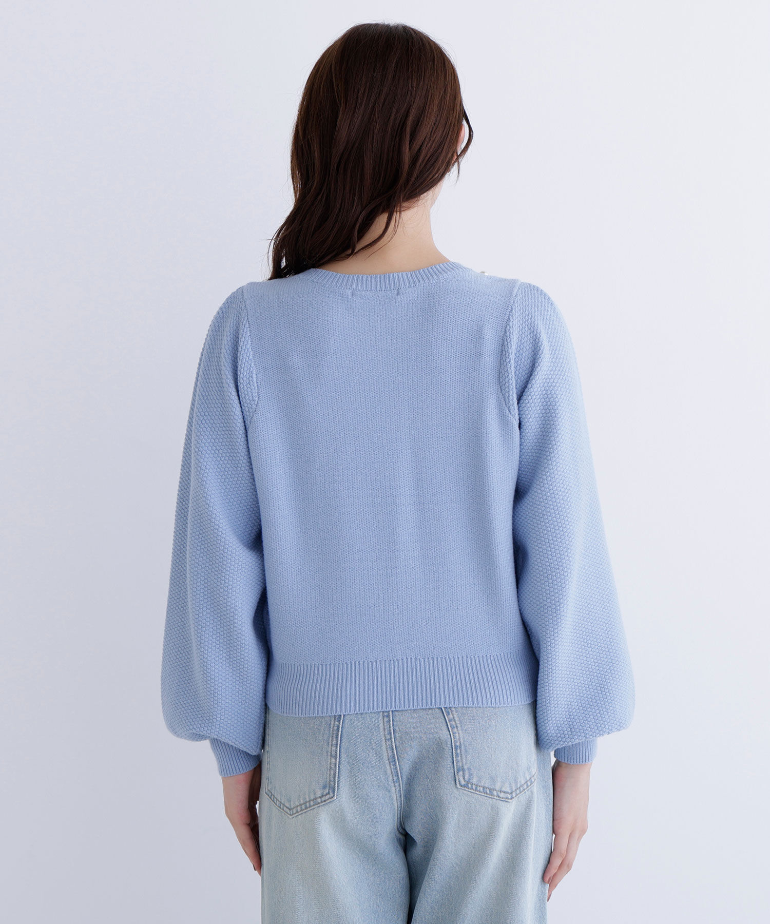  「パールネックニット」|ニット・セーター|