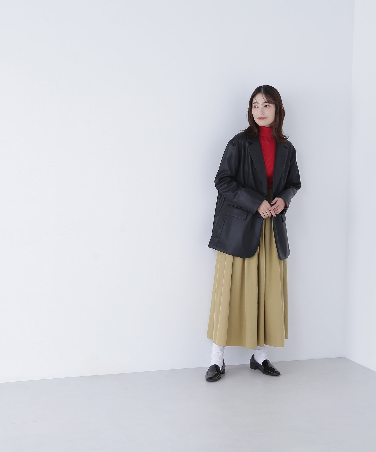  「ベーシックタートルネックニット」|ニット・セーター|