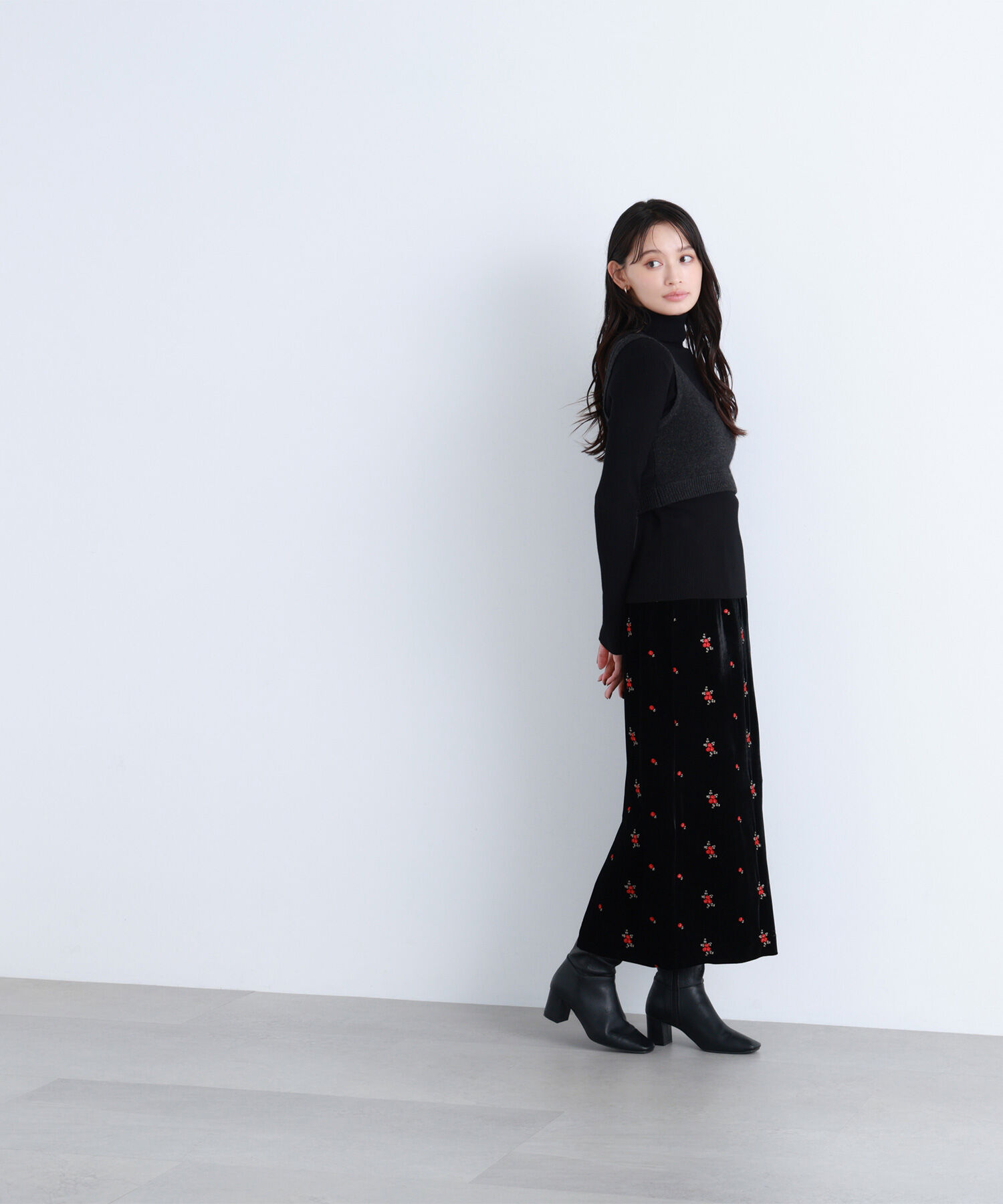  「ビスチェレイヤードニット」|ニット・セーター|