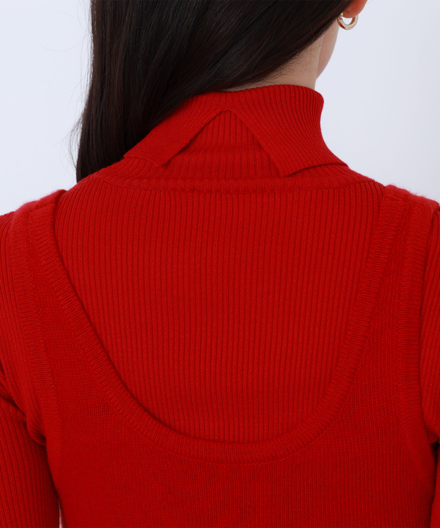  「ビスチェレイヤードニット」|ニット・セーター|