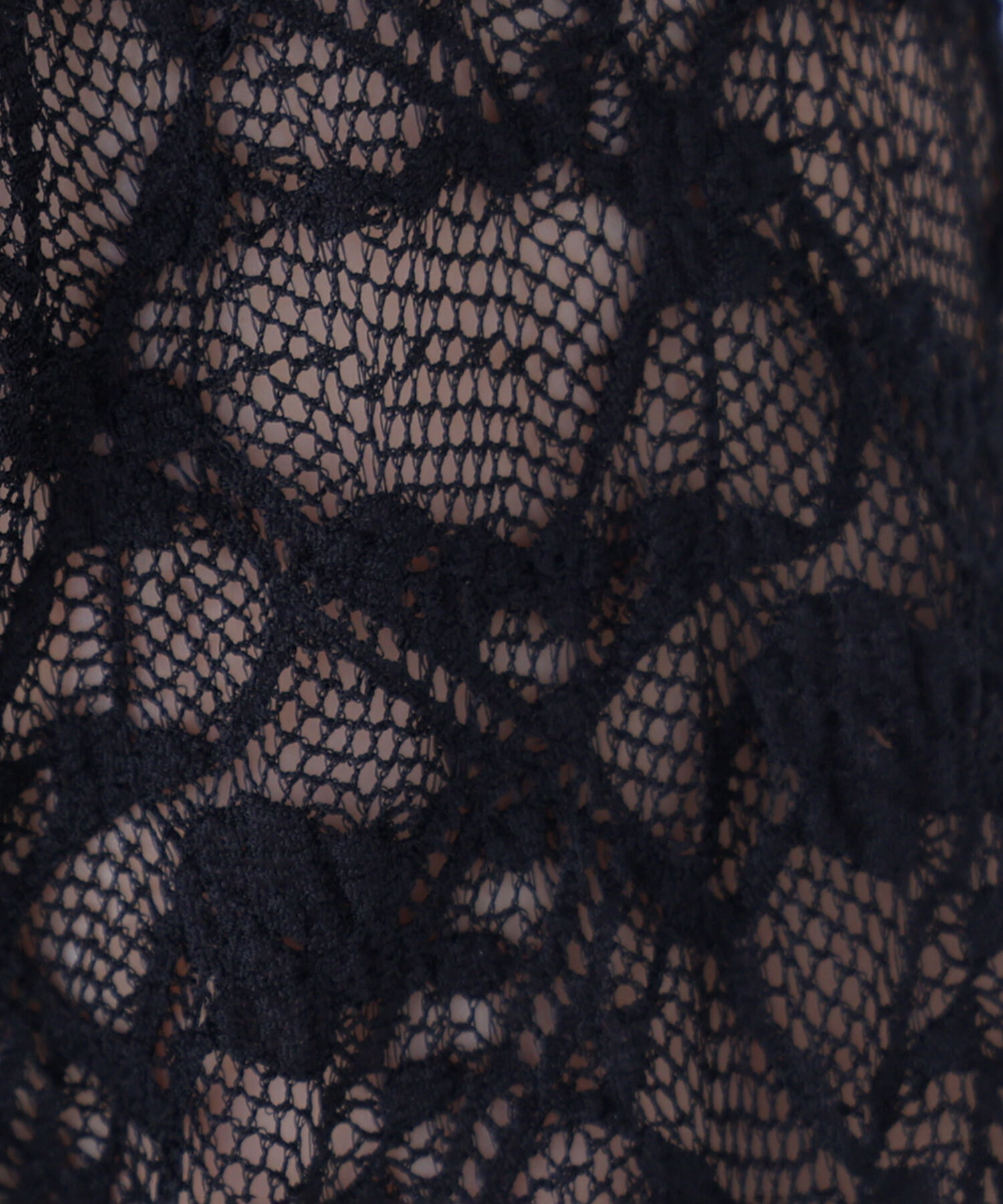  「レースハイネックカットソー」|Tシャツ・カットソー|