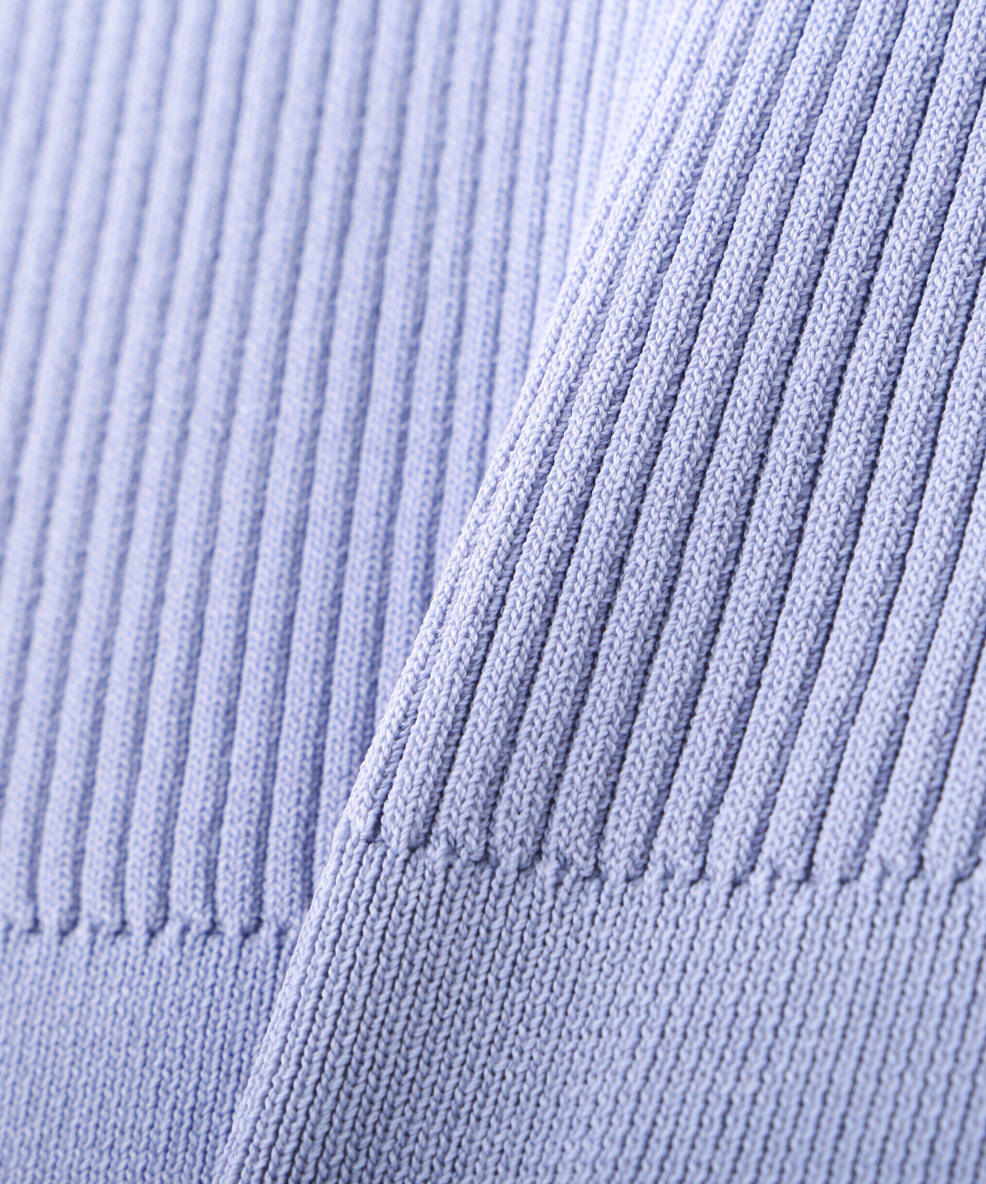  「袖透かし編みスクエアネックニット」|ニット・セーター|