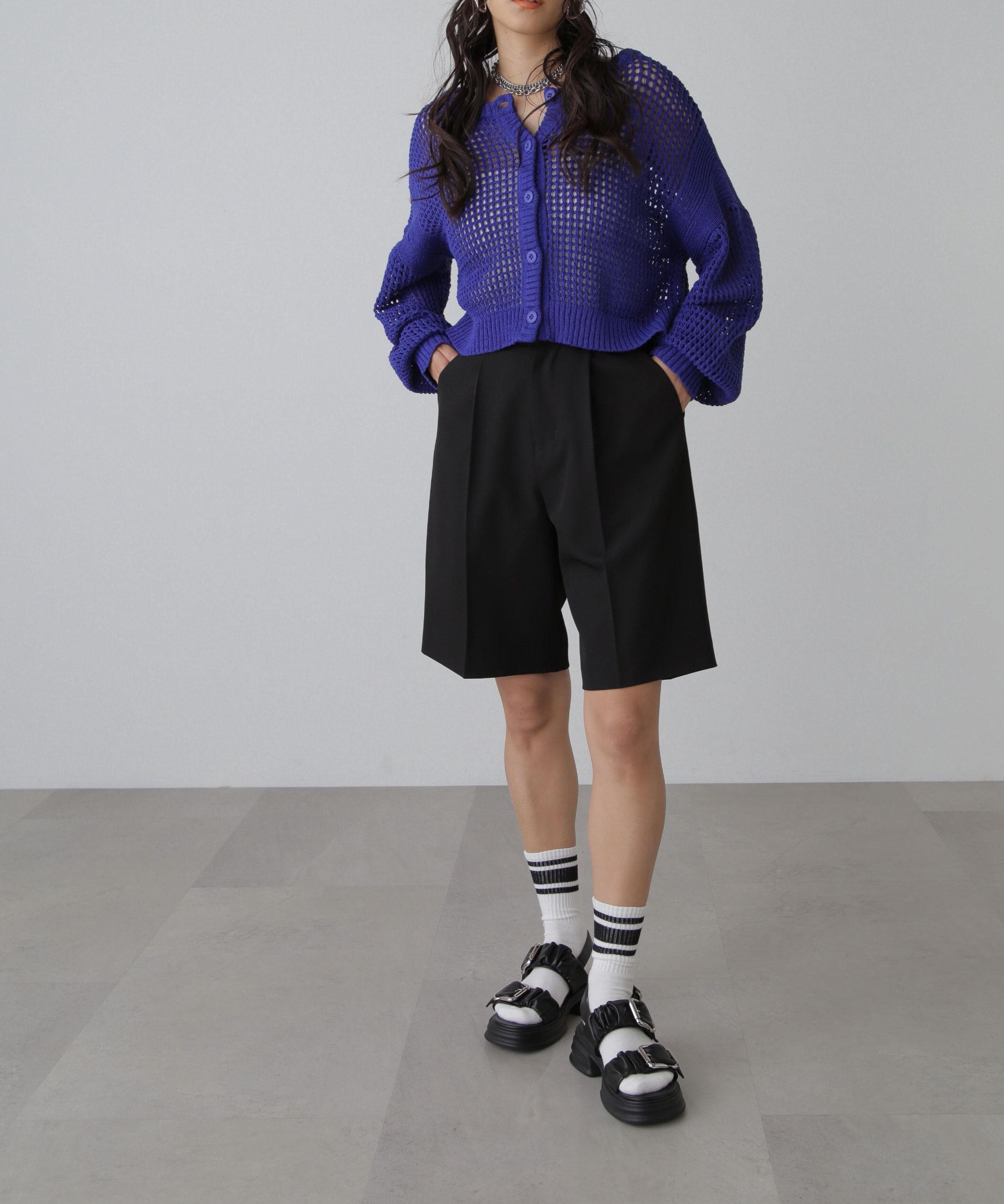  「麻調合繊ハーフパンツ」|その他|