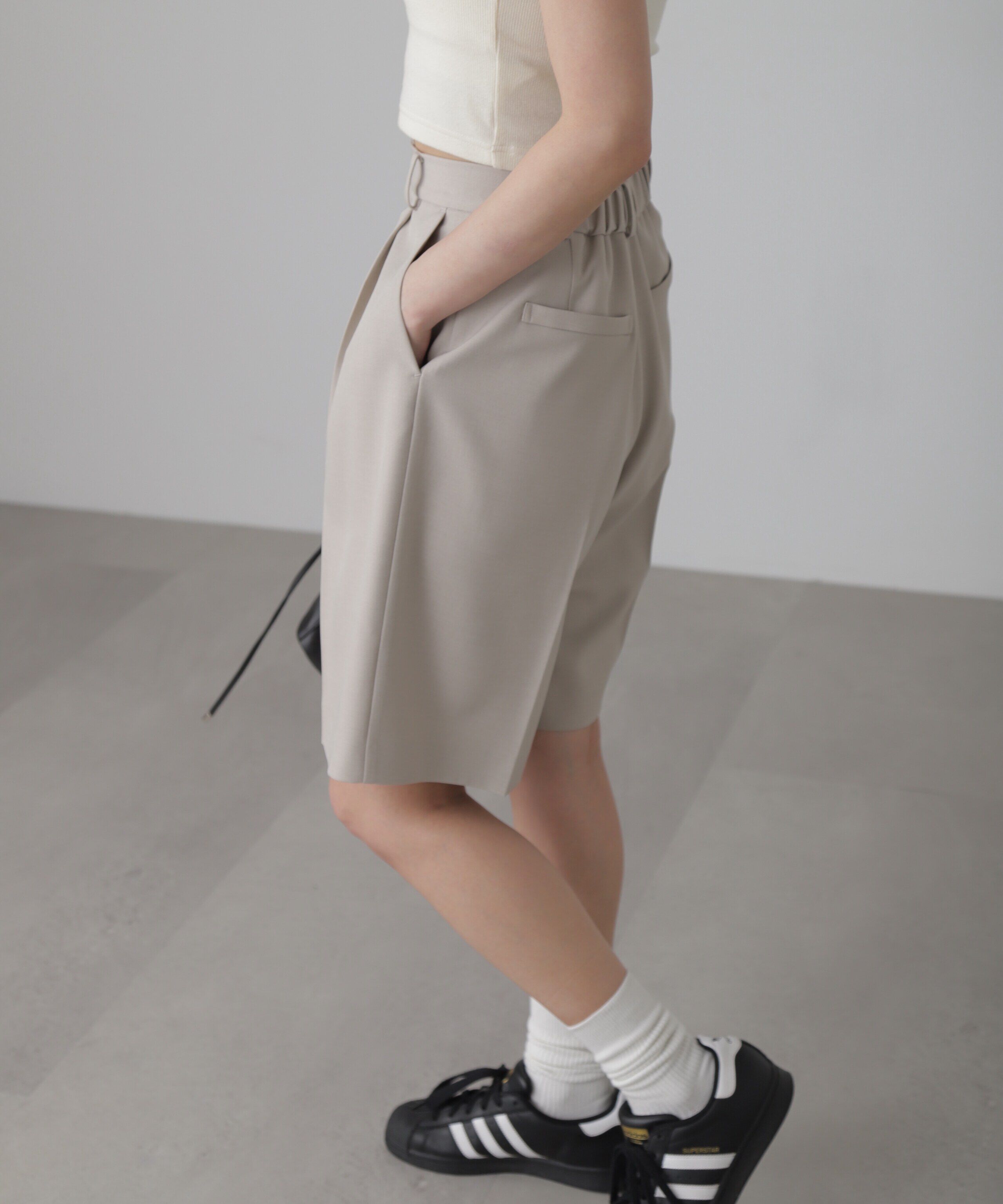  「麻調合繊ハーフパンツ」|その他|