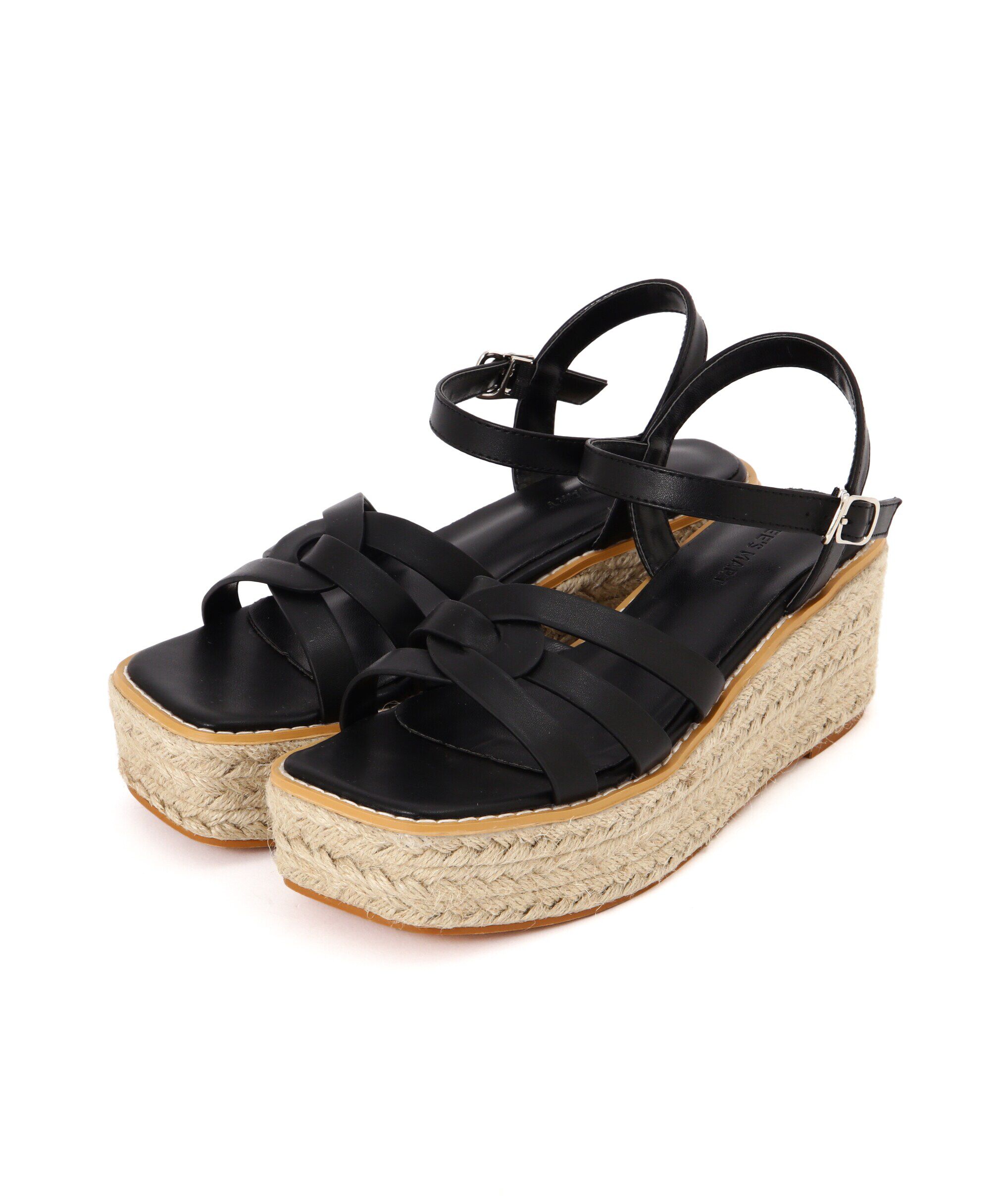  「船底ジュートサンダル」|その他|ブラック