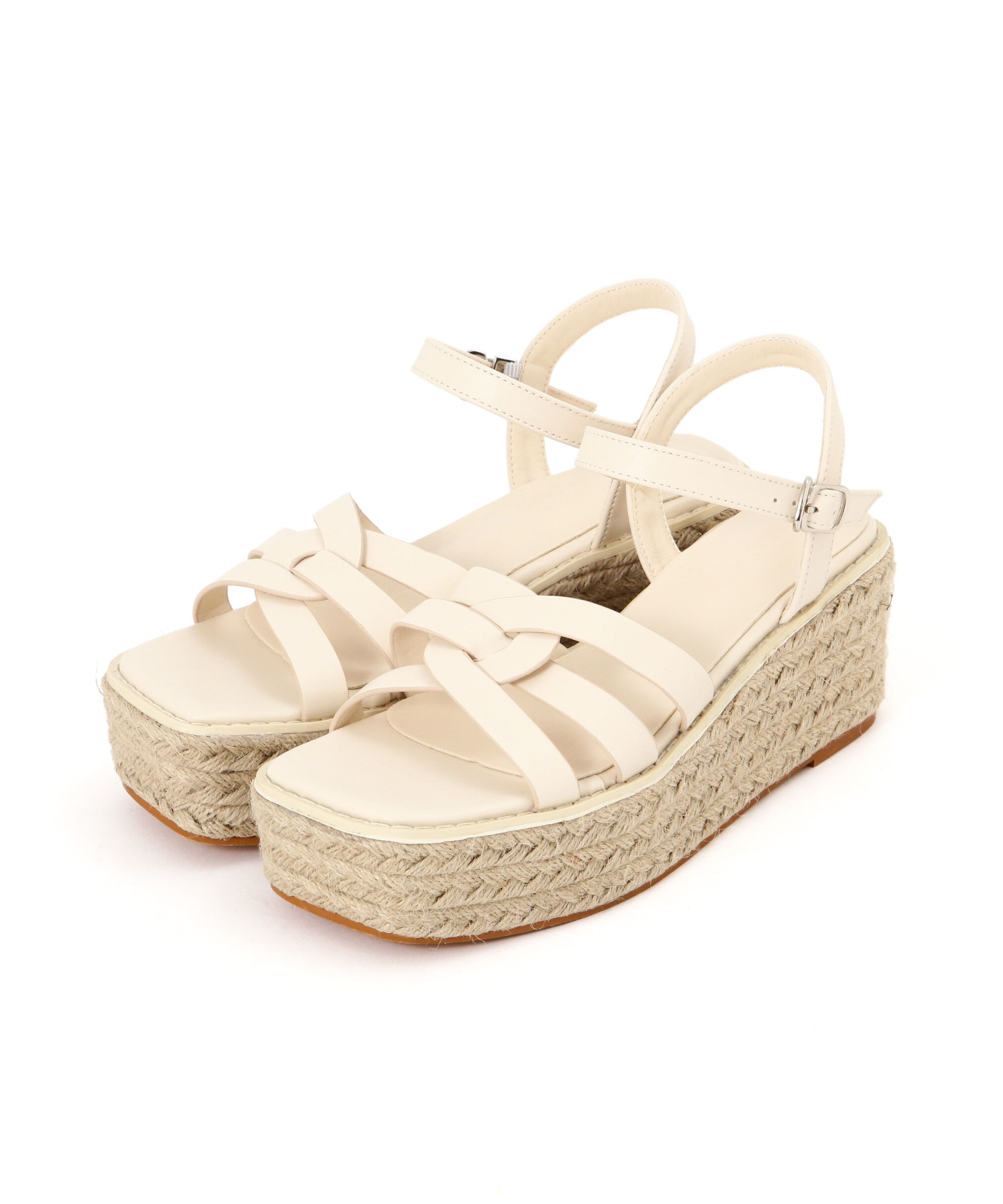  「船底ジュートサンダル」|その他|ホワイト
