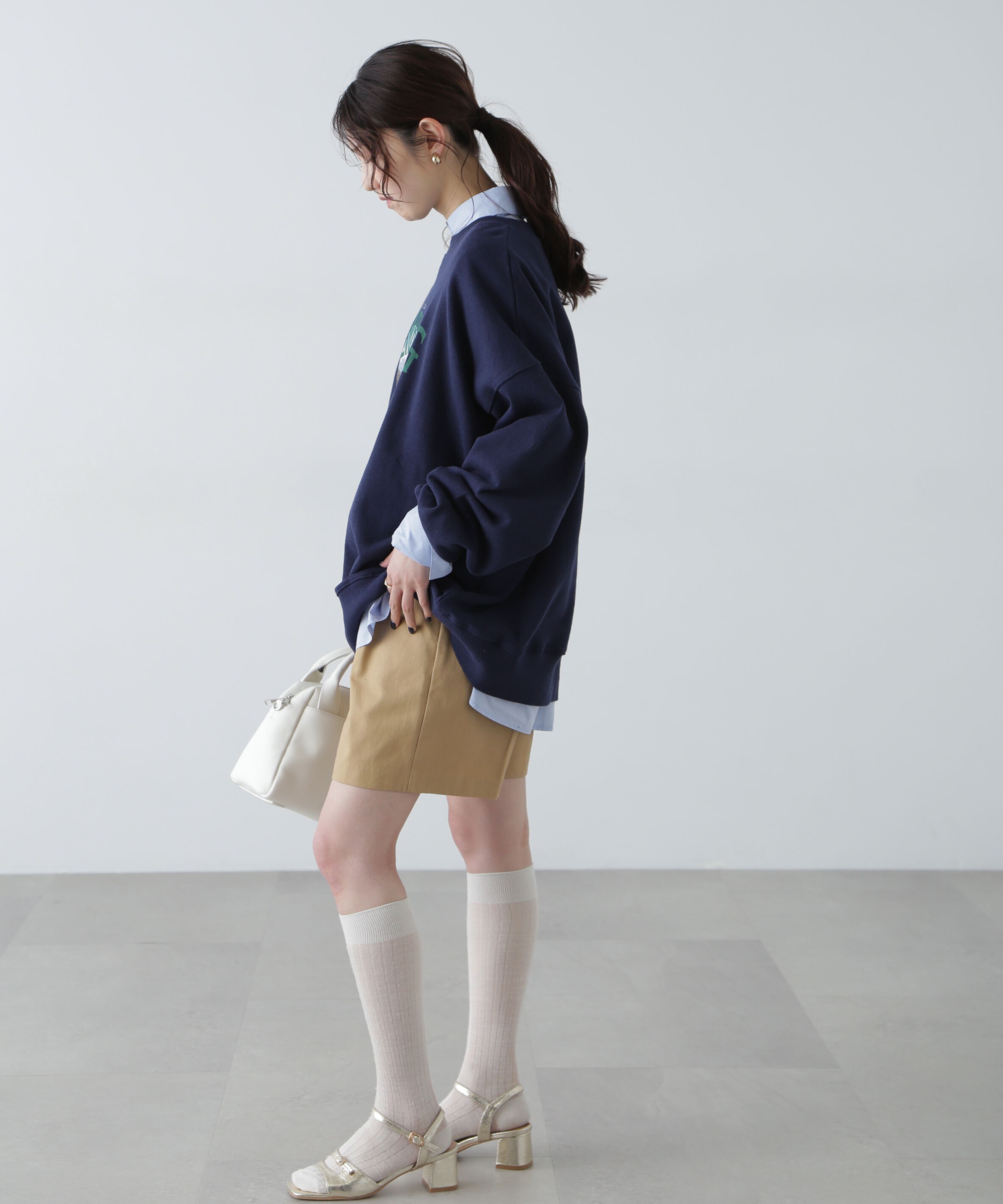  「マウンテンプリントビッグスウェット」|Tシャツ・カットソー|