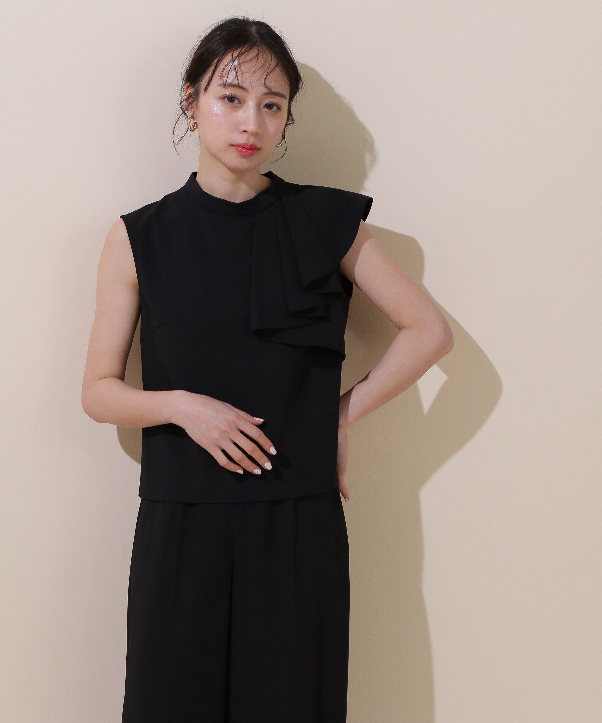  「アシメラッフルセットアップ」|ワンピース|