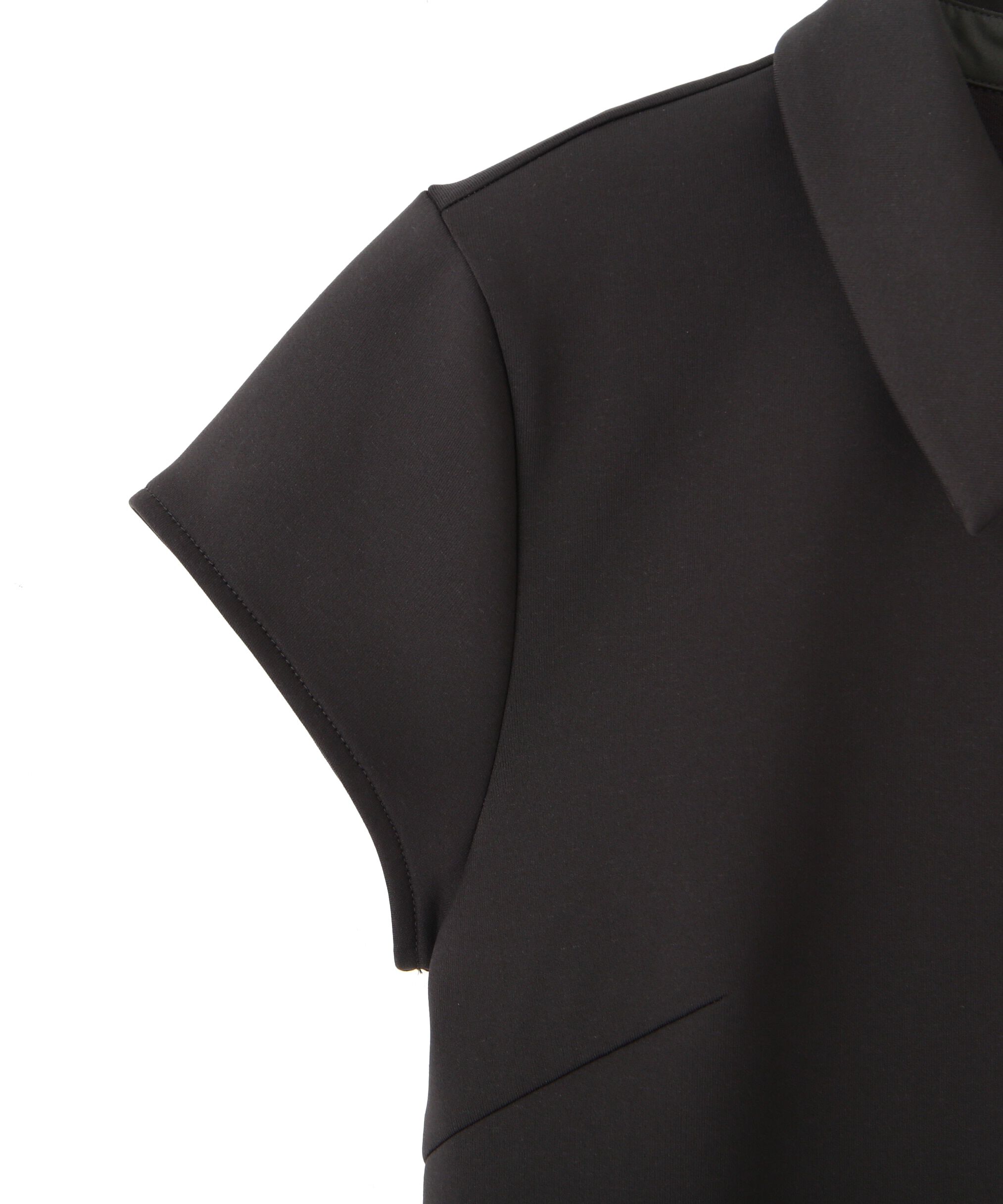  「フロントジップカットソーミニワンピース」|ワンピース|