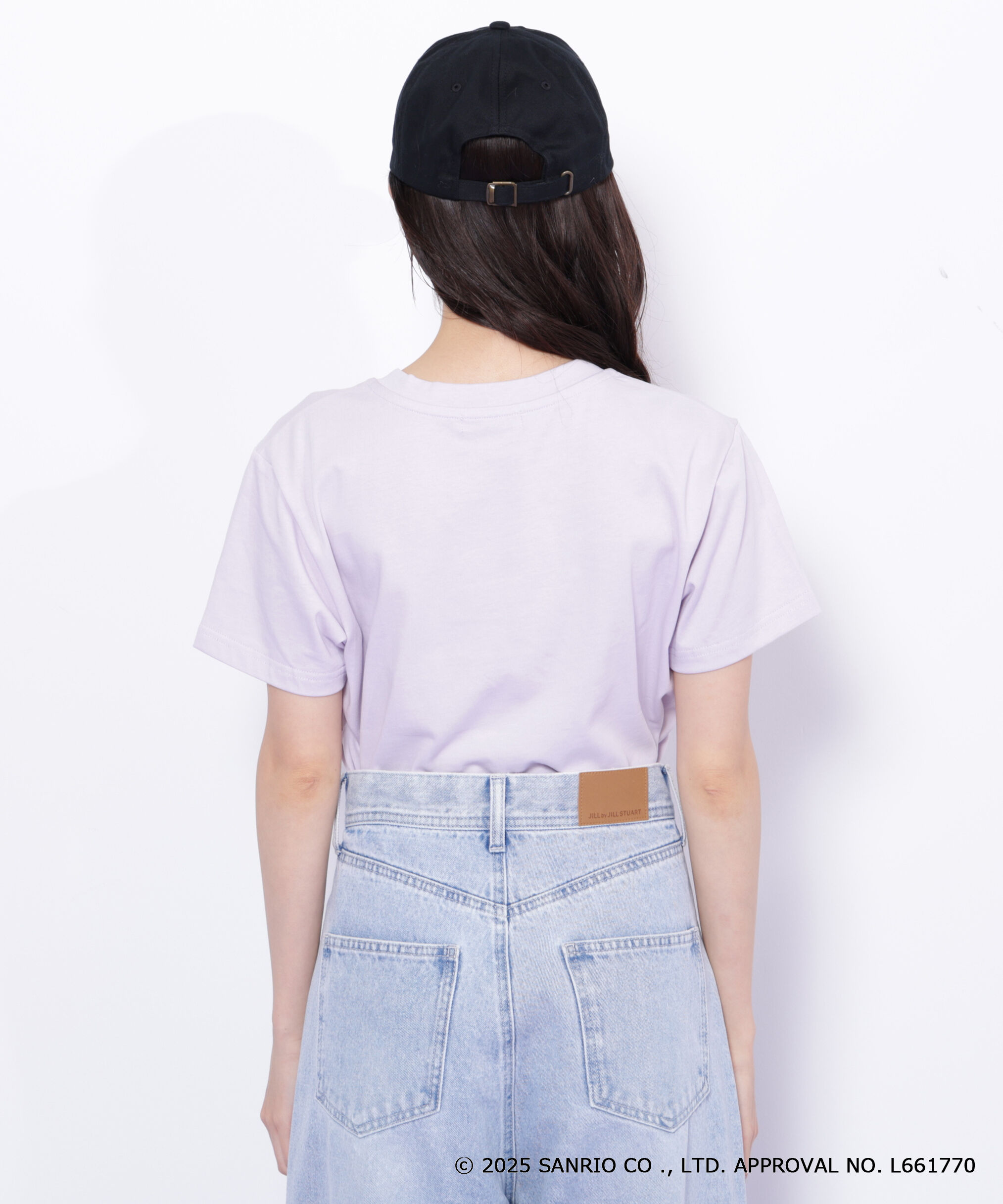  「＜マイメロディ＆クロミコラボ＞オーガニックコットン刺繍ロゴTシャツ」|Tシャツ・カットソー|