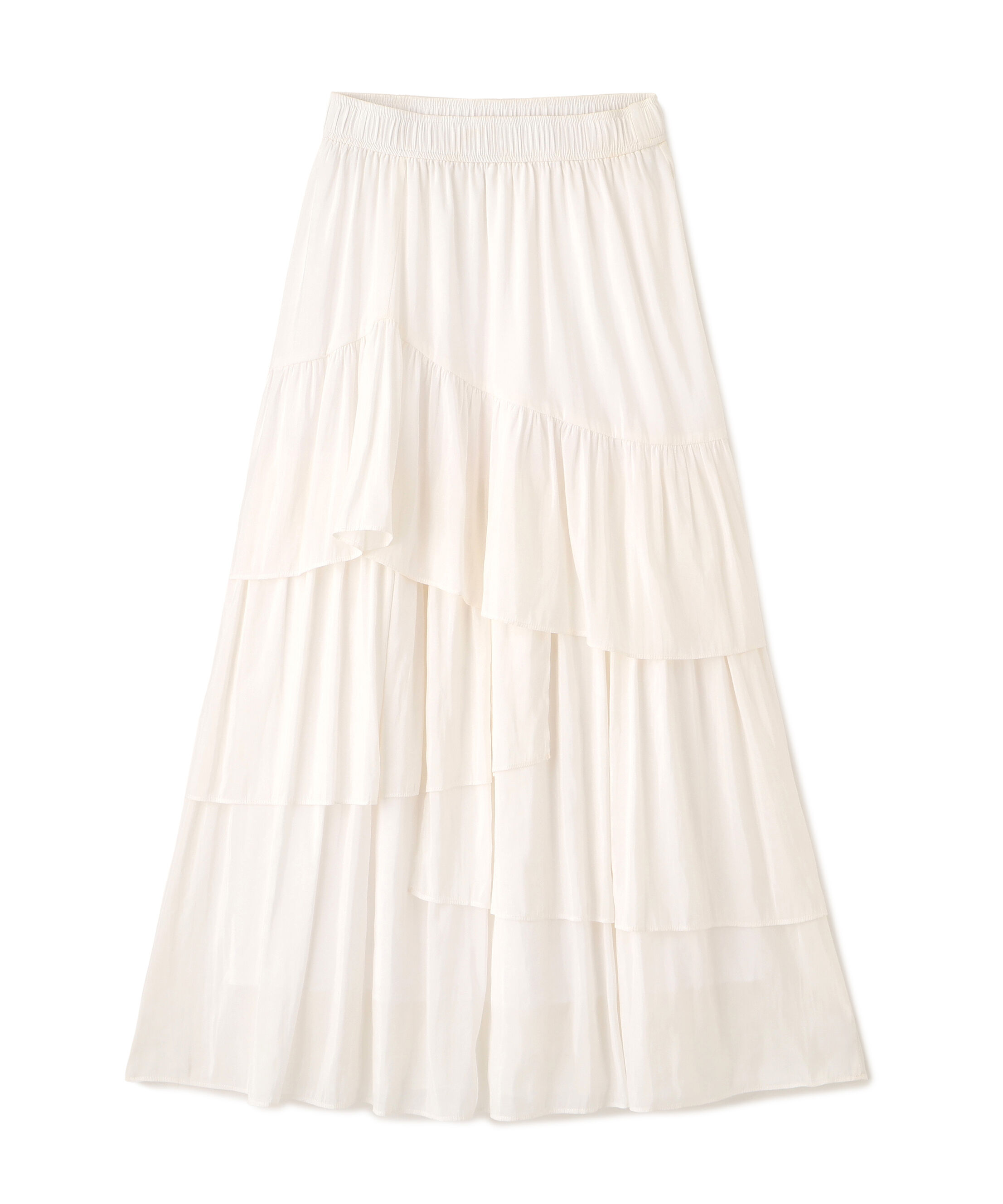  「アシメティアードスカート」|スカート|