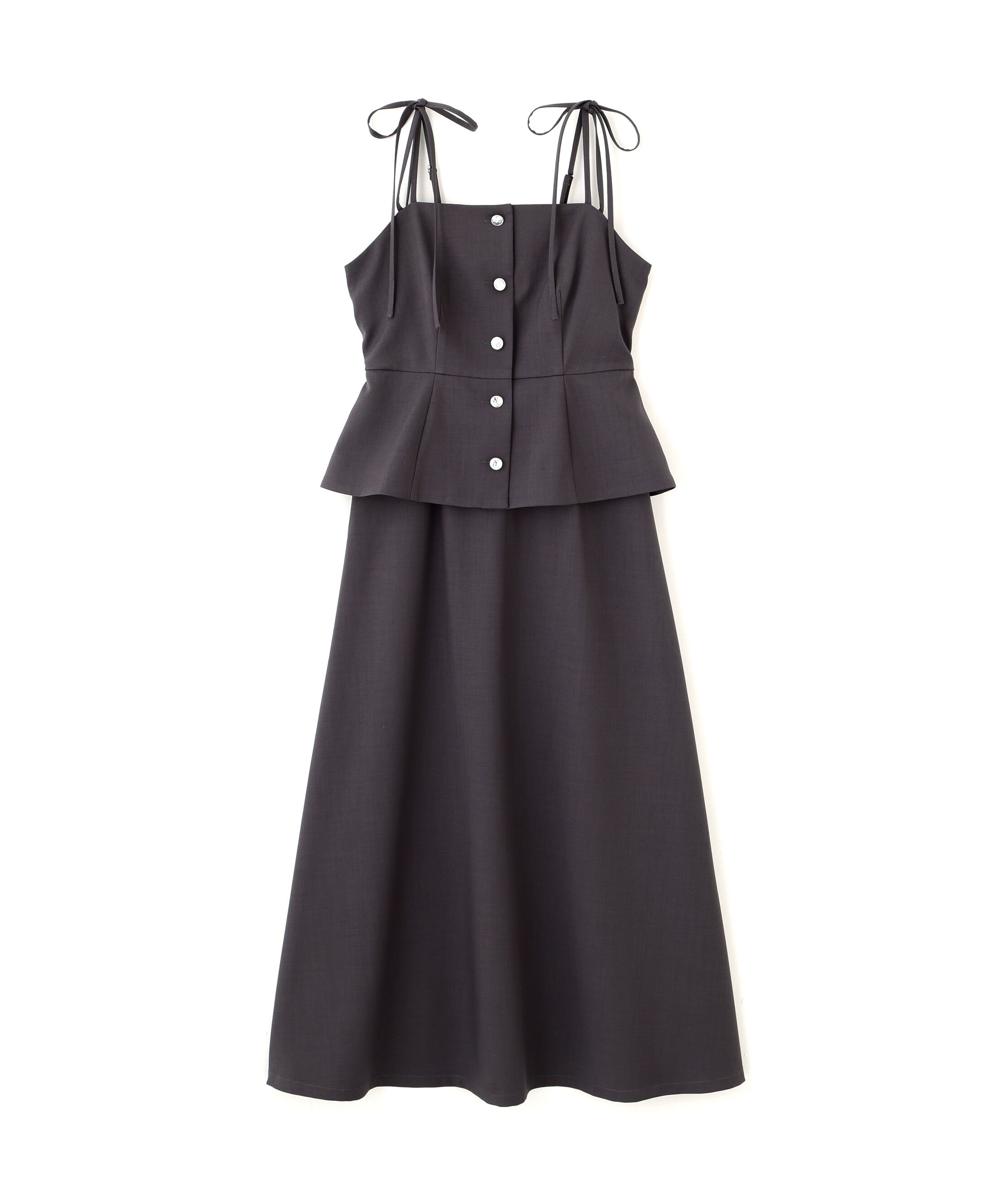  「肩リボンジャンスカ」|ワンピース|