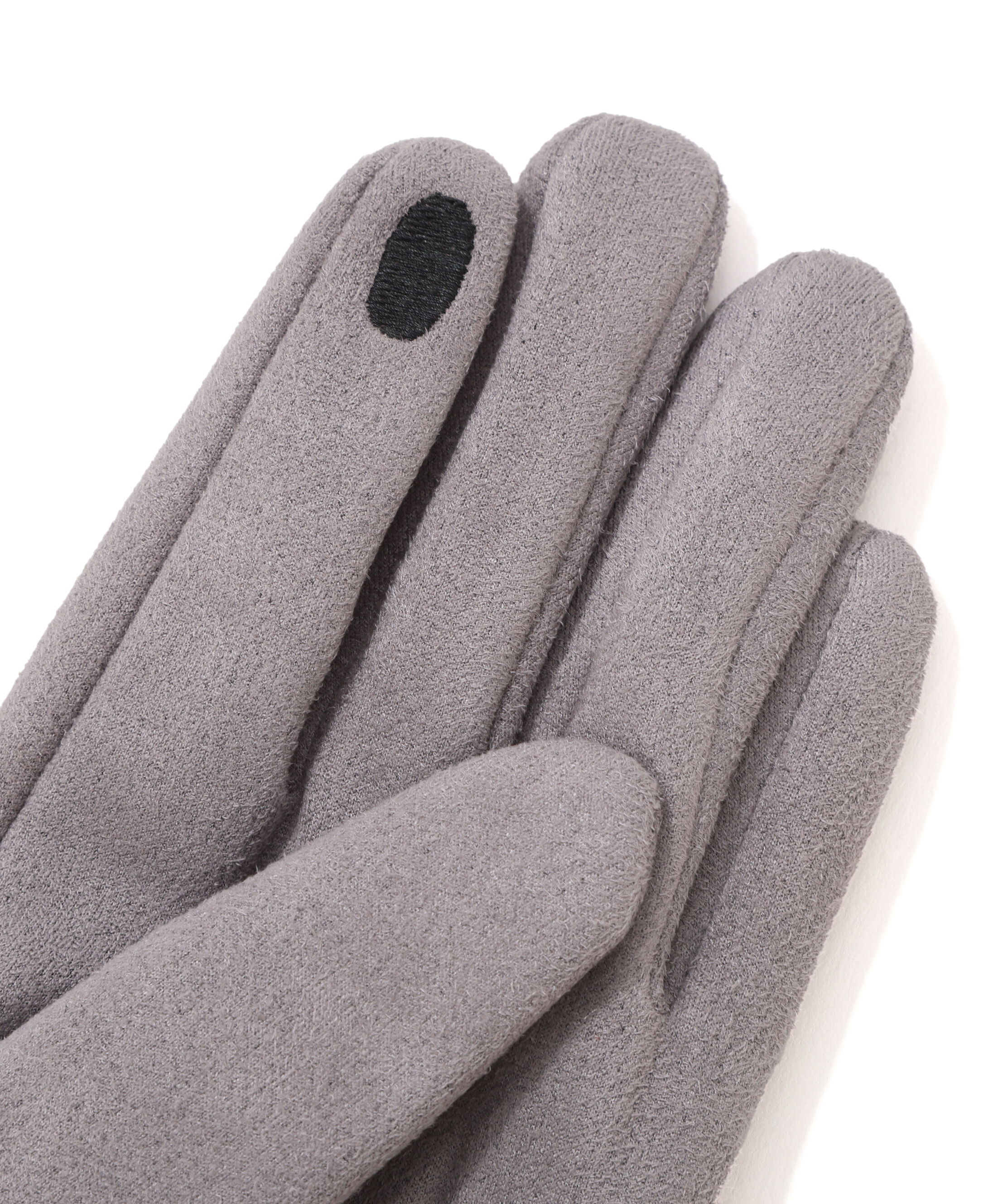  「フェイクスエードフェイクファー付きグローブ」|手袋|