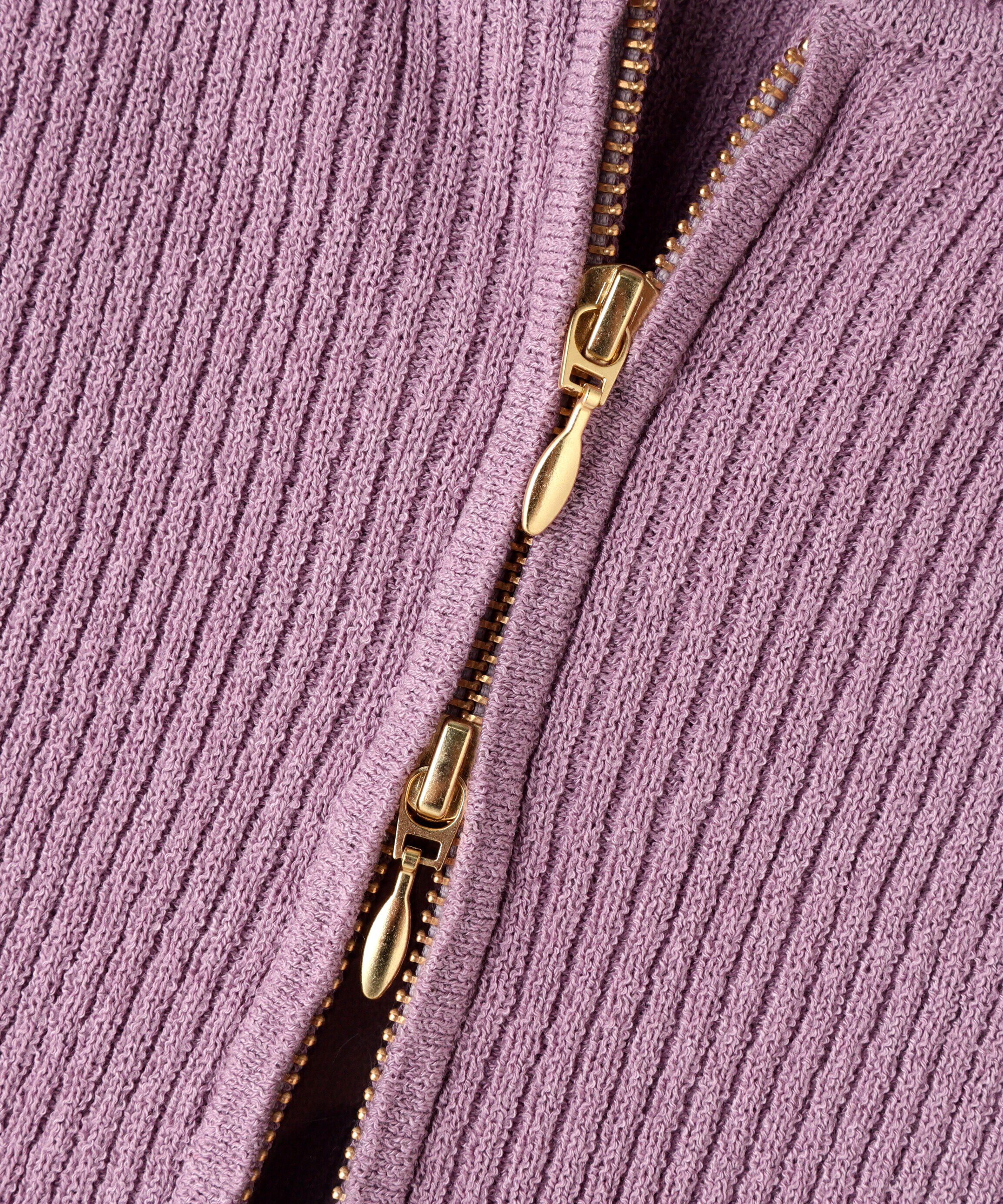 PROPORTION BODY DRESSING「ジップニット 新色カラー：ベージュ、ラベンダー」|ニット・セーター|