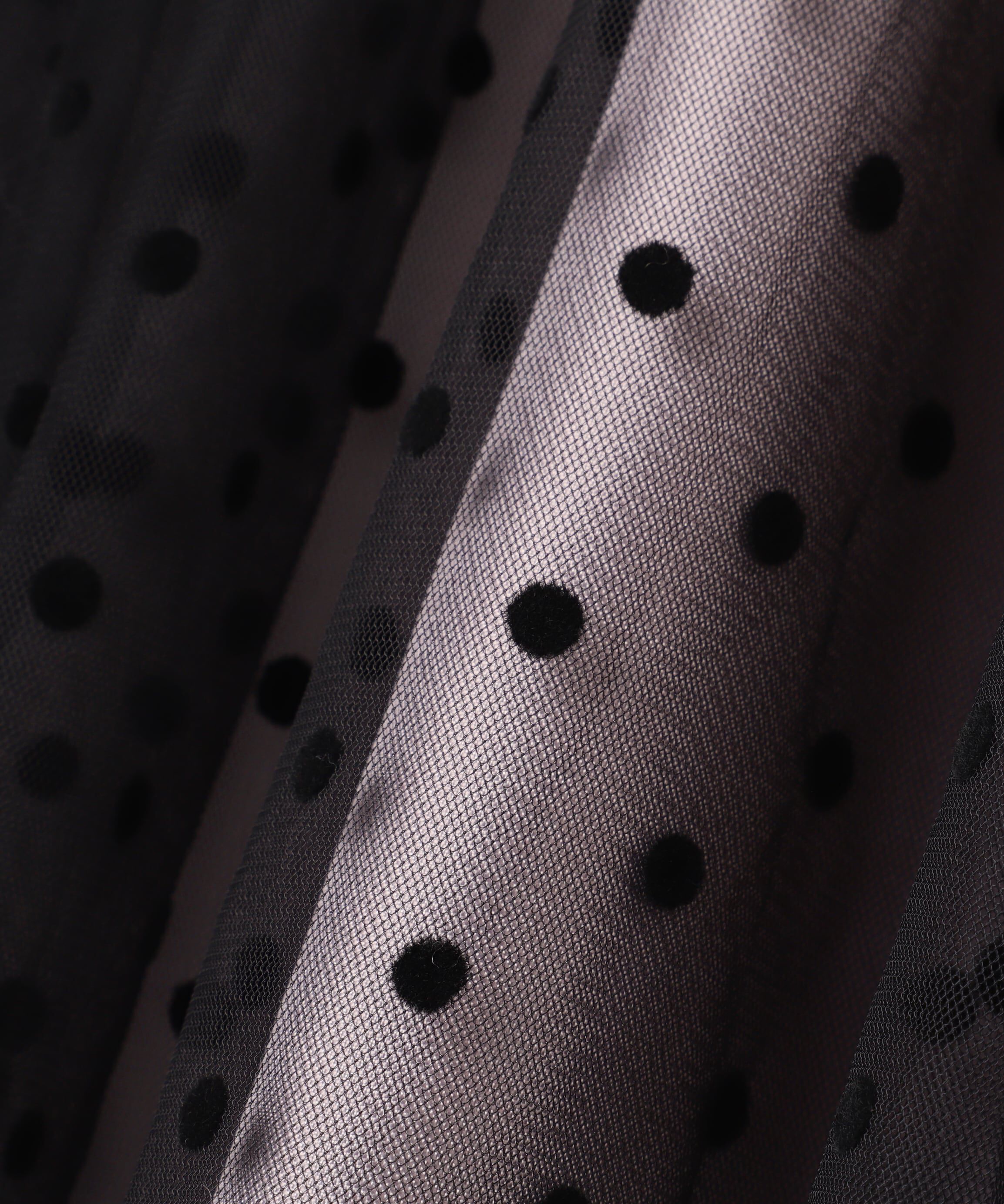 PROPORTION BODY DRESSING「チュールドットドッキングワンピース24AW」|ワンピース|