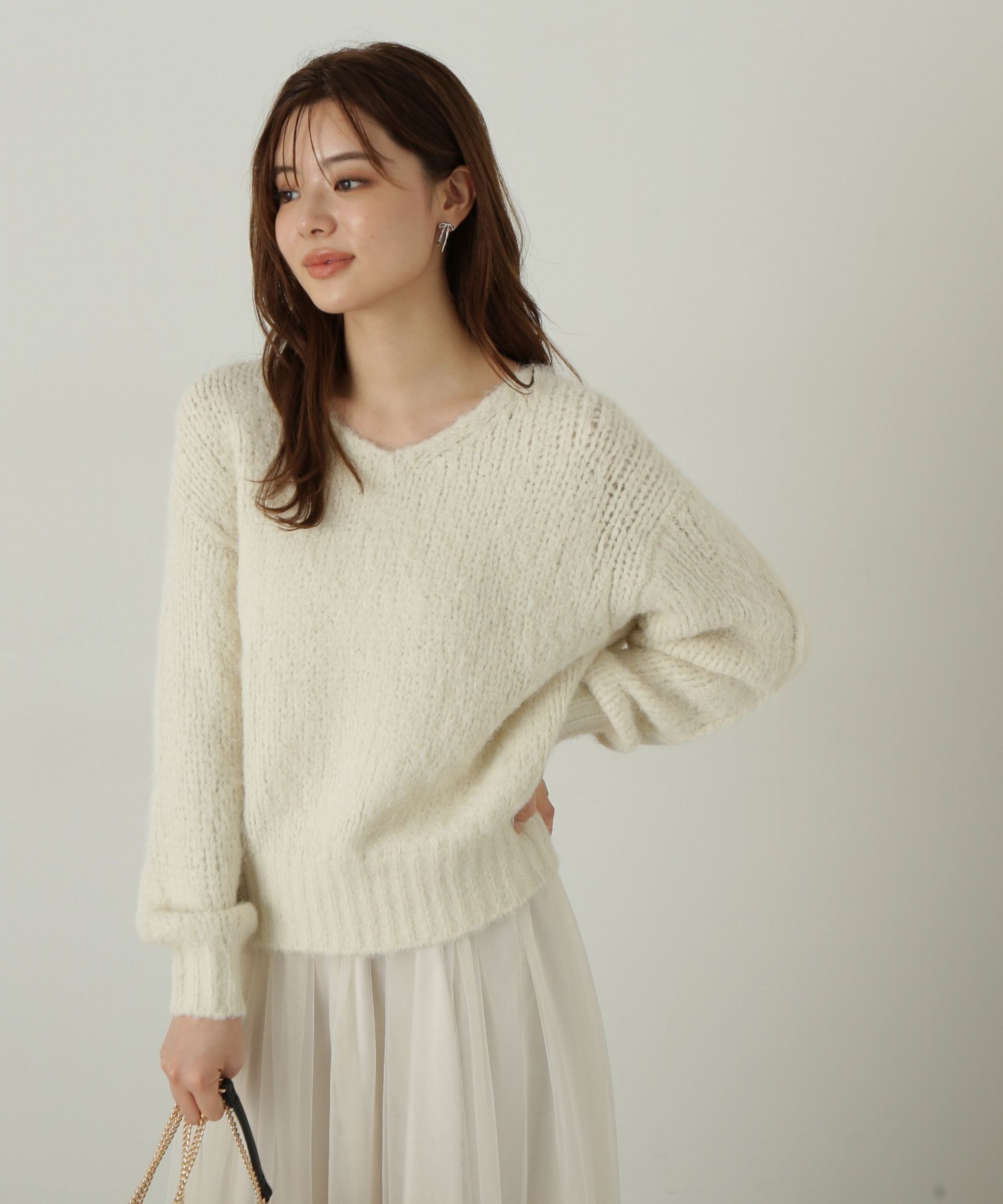 PROPORTION BODY DRESSING「ニット&times;チュールスカートセットアップ」|ワンピース|