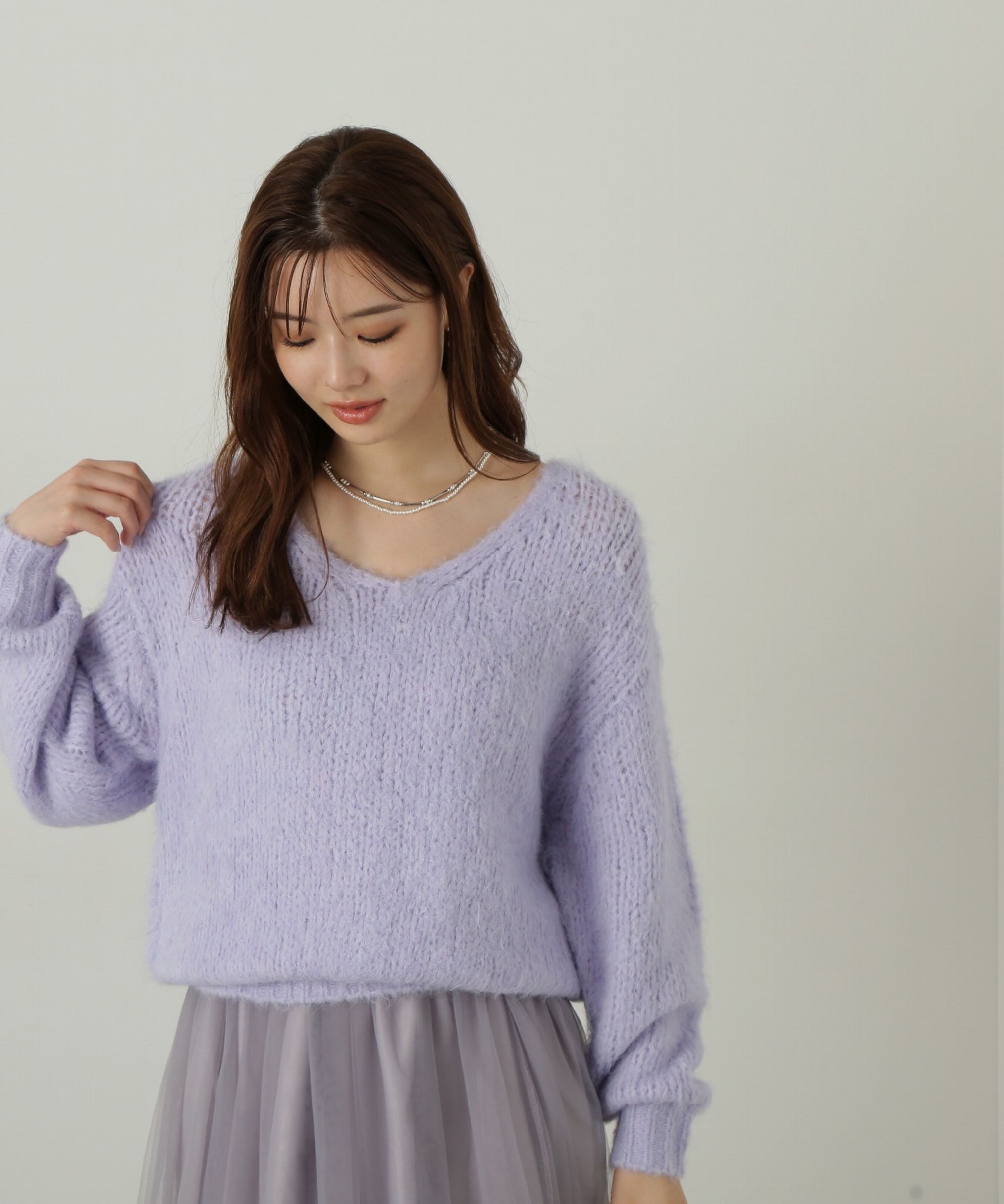 PROPORTION BODY DRESSING「ニット&times;チュールスカートセットアップ」|ワンピース|