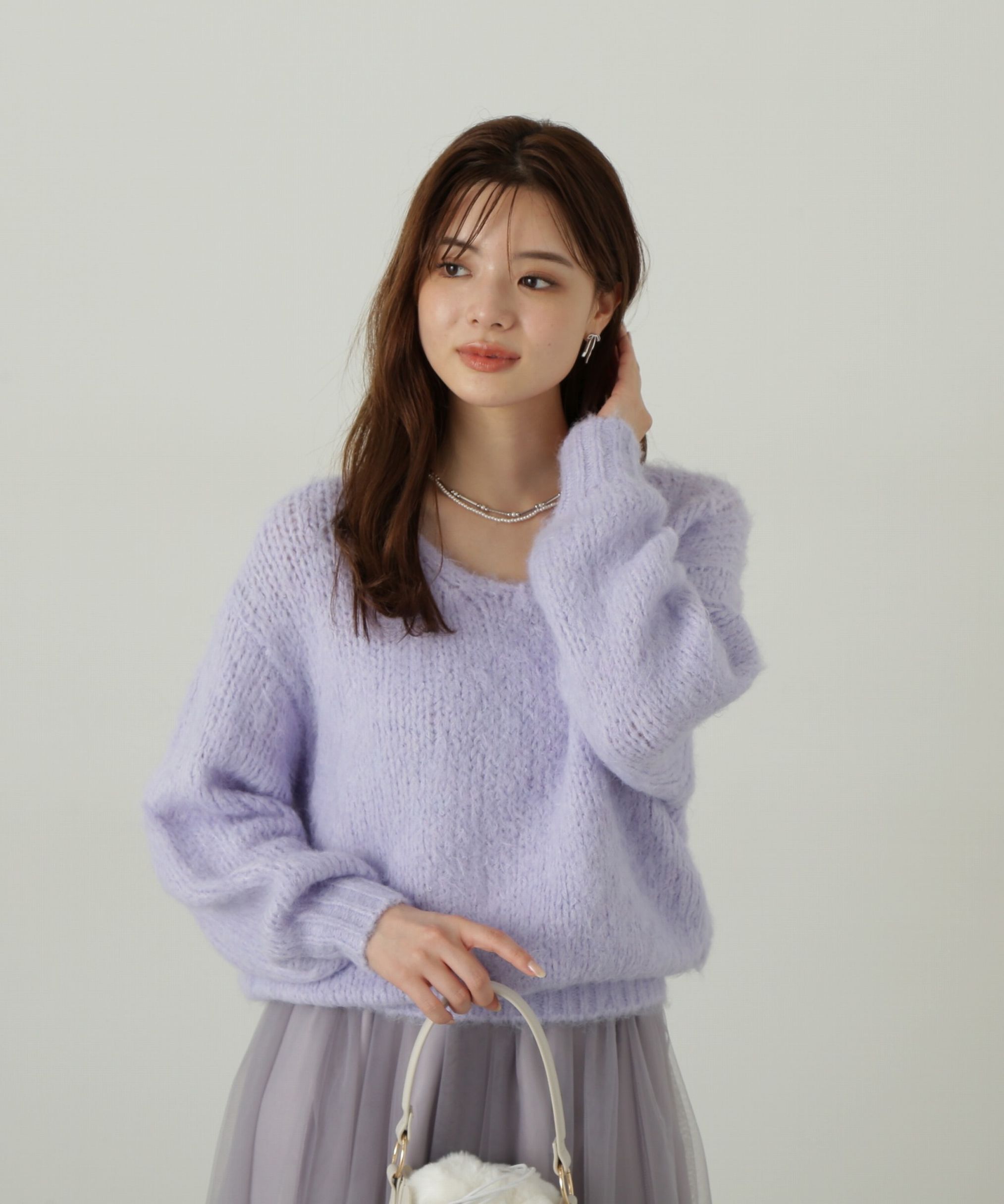 PROPORTION BODY DRESSING「ニット&times;チュールスカートセットアップ」|ワンピース|