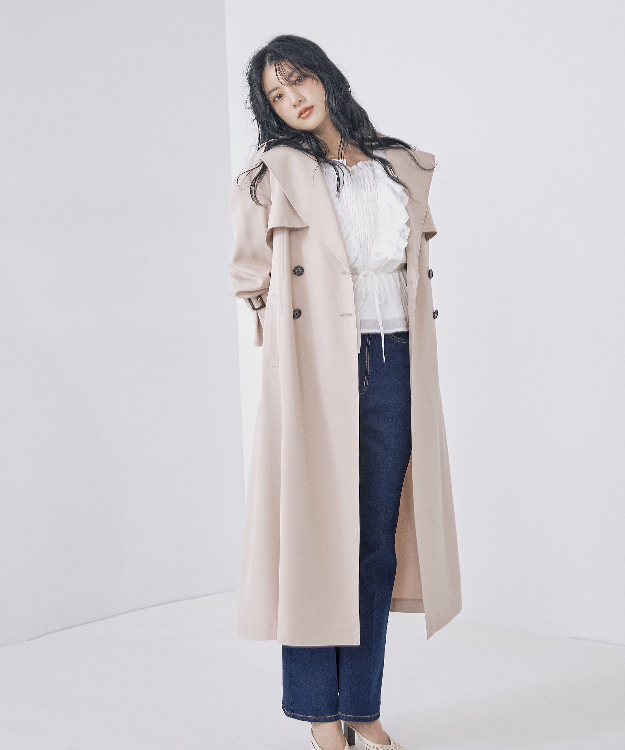 PROPORTION BODY DRESSING「ベーシックロングトレンチ」|その他|