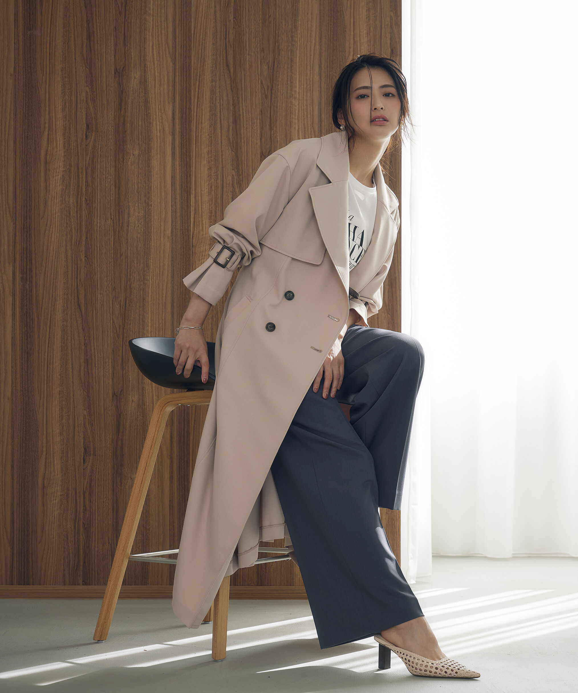 PROPORTION BODY DRESSING「ベーシックロングトレンチ」|その他|