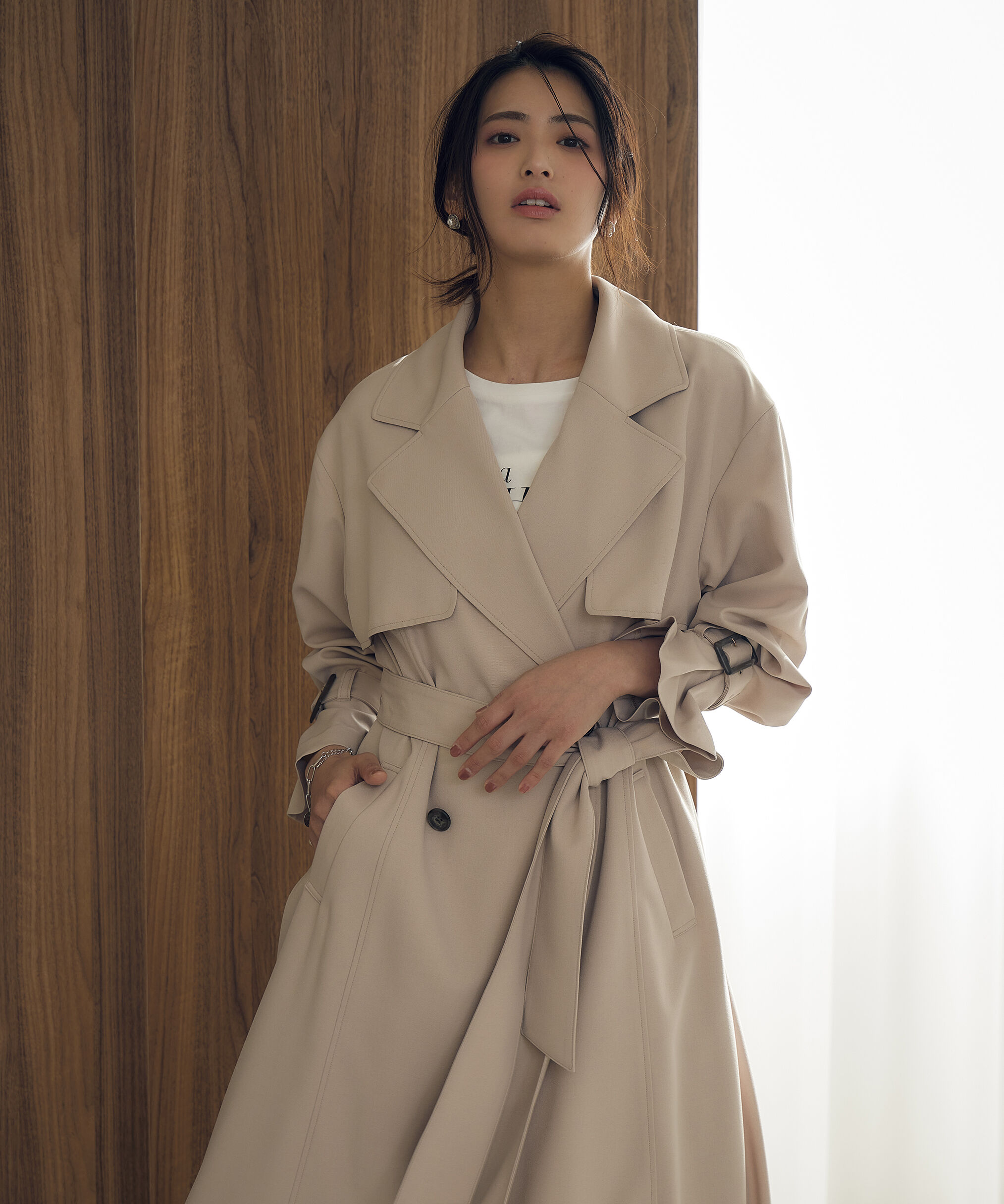 PROPORTION BODY DRESSING「ベーシックロングトレンチ」|その他|