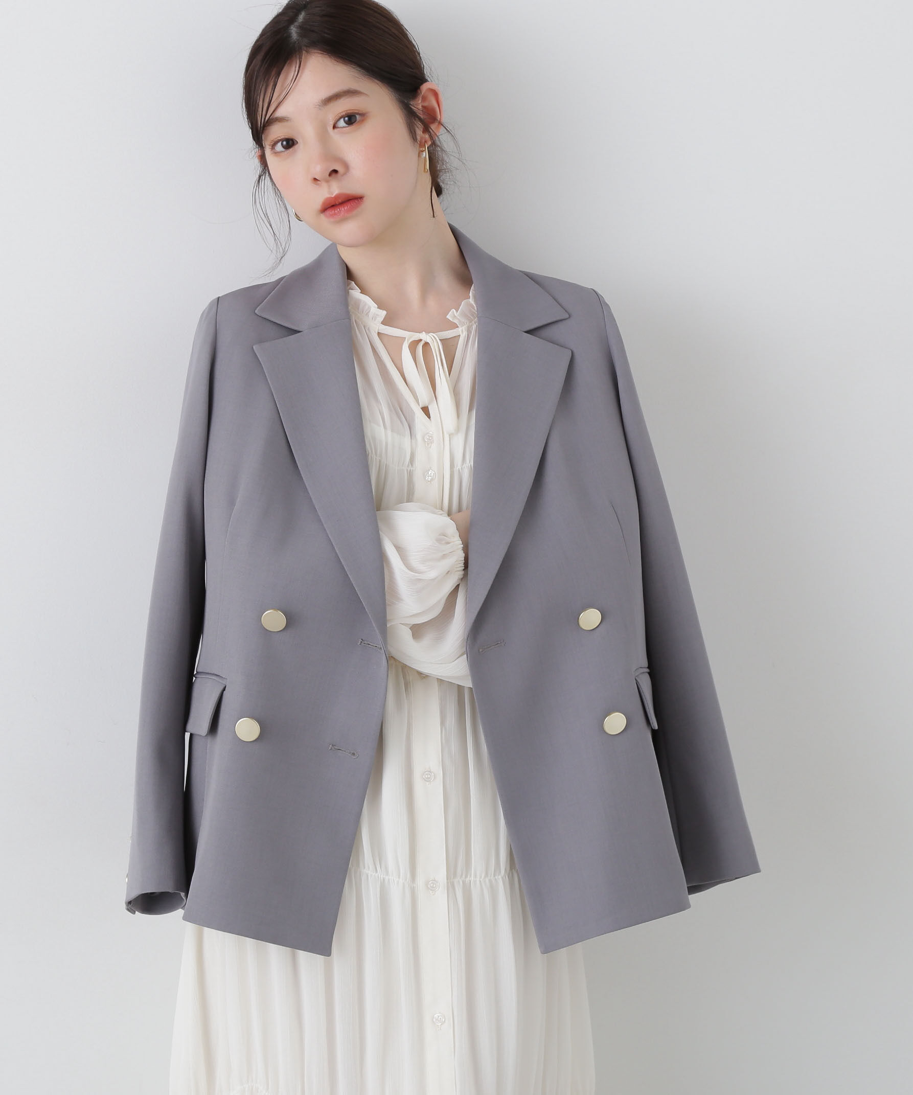 PROPORTION BODY DRESSING「セットアップダブルテーラードジャケット」|その他|