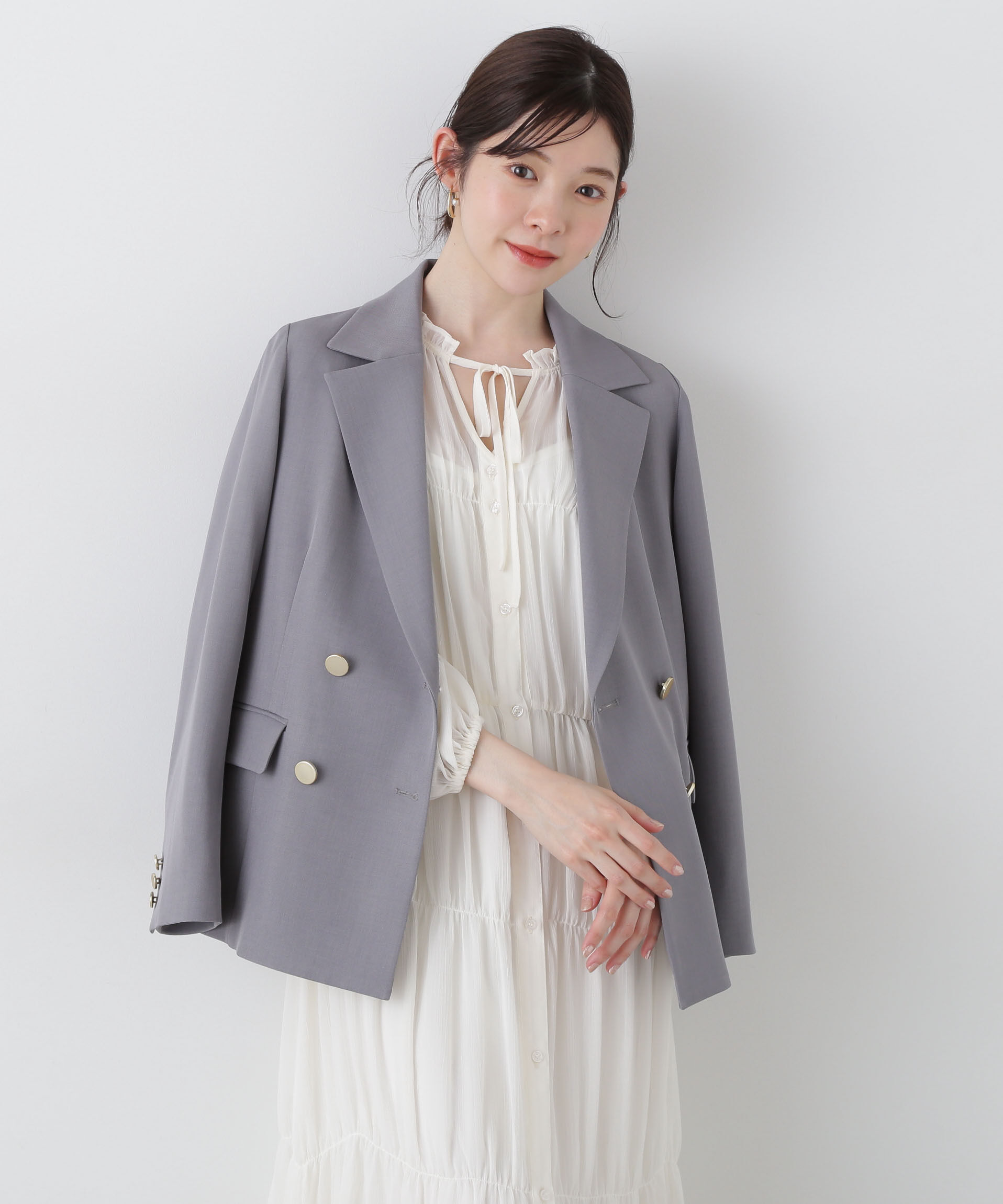 PROPORTION BODY DRESSING「セットアップダブルテーラードジャケット」|その他|