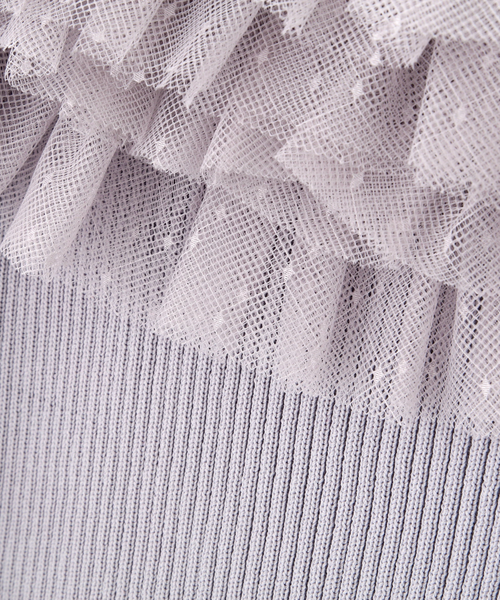 PROPORTION BODY DRESSING「チュール付きアンサンブルニット」|ニット・セーター|