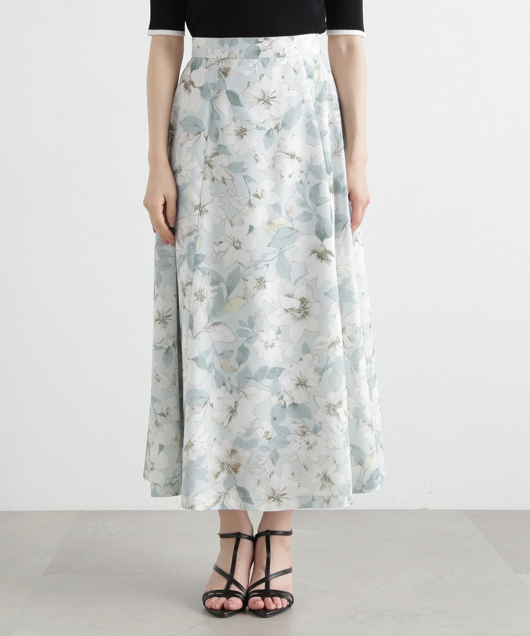 PROPORTION BODY DRESSING「ニュアンスフラワースカート」|スカート|