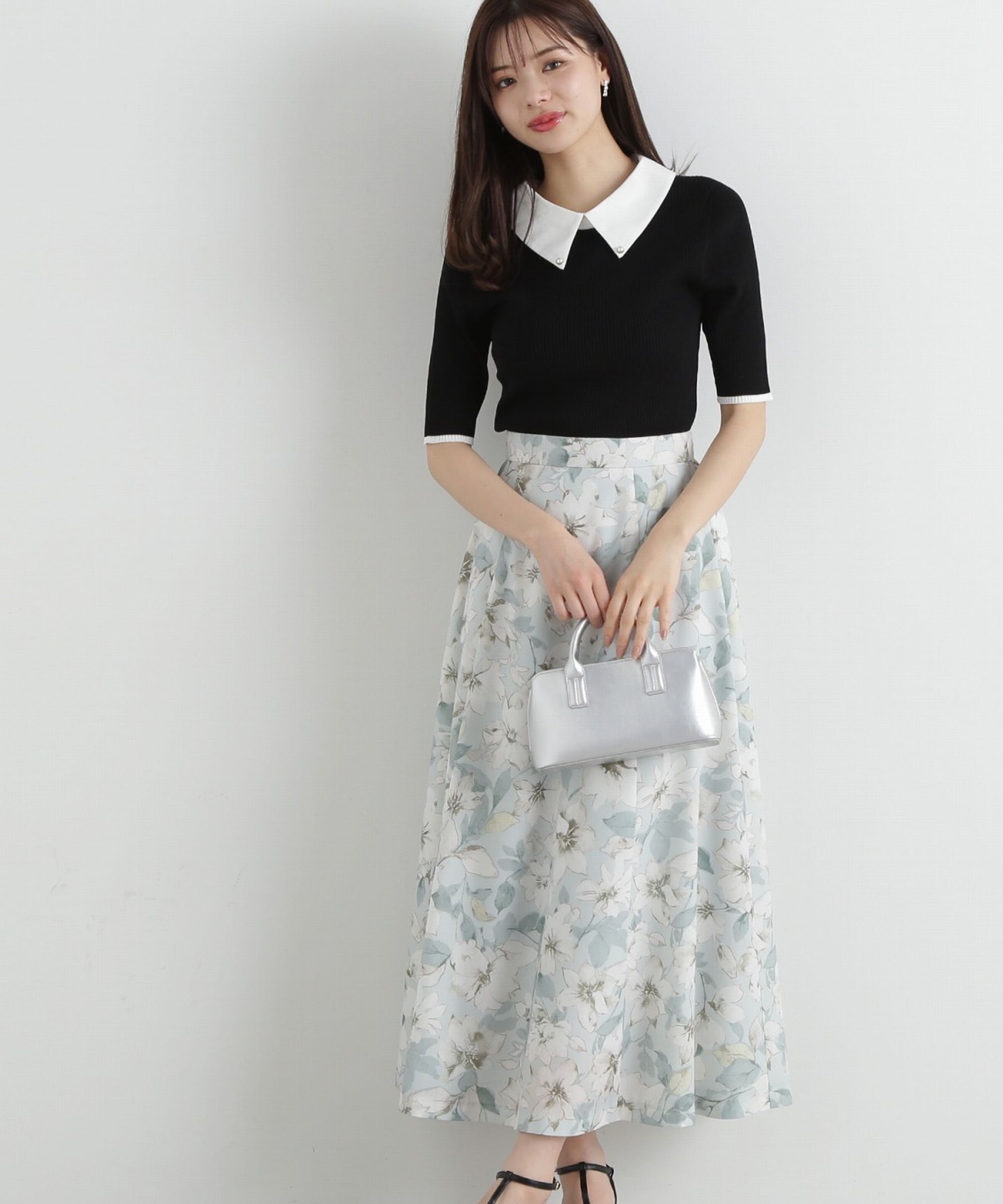 PROPORTION BODY DRESSING「ニュアンスフラワースカート」|スカート|