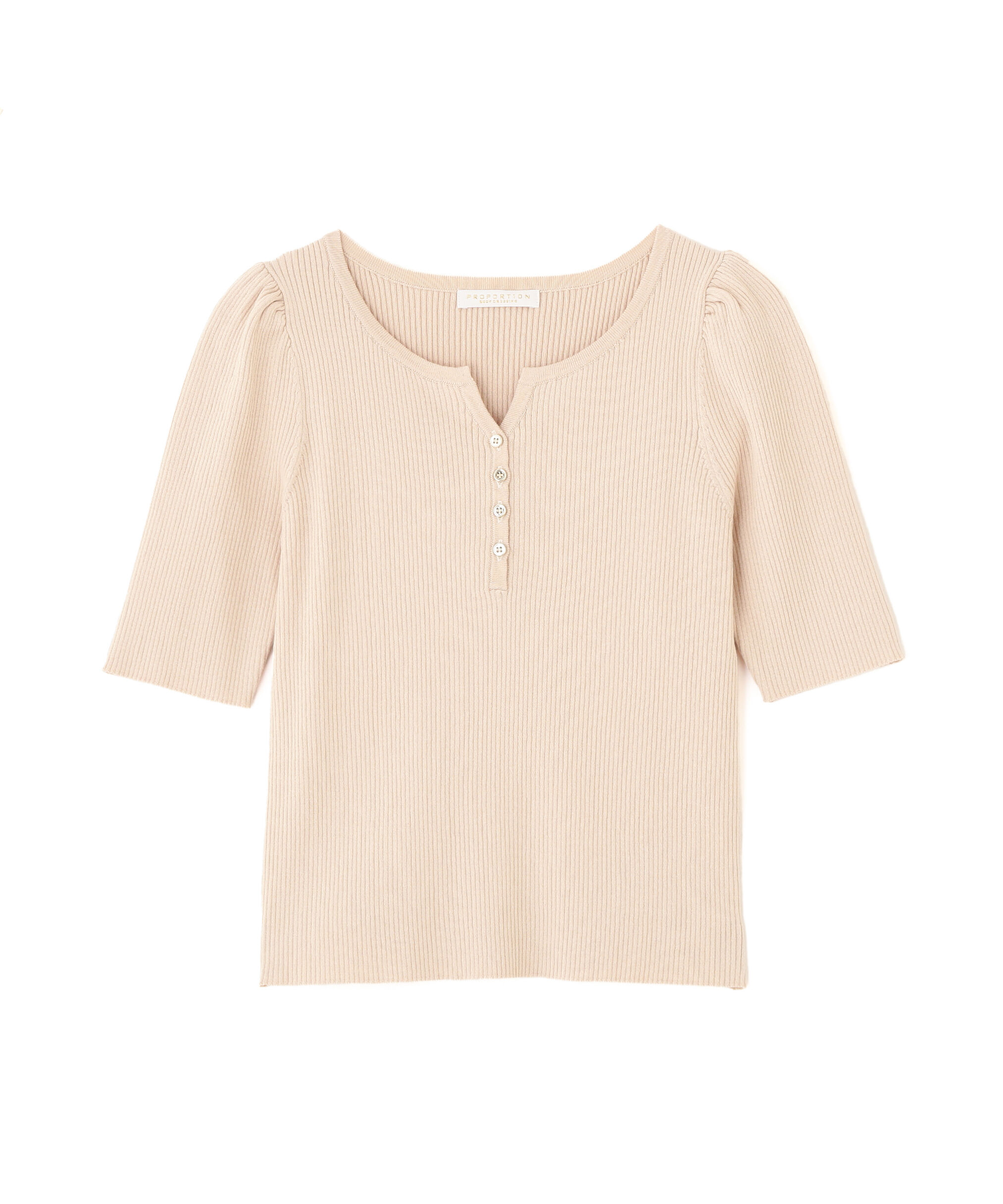 PROPORTION BODY DRESSING「ヘンリーネックニット」|ニット・セーター|