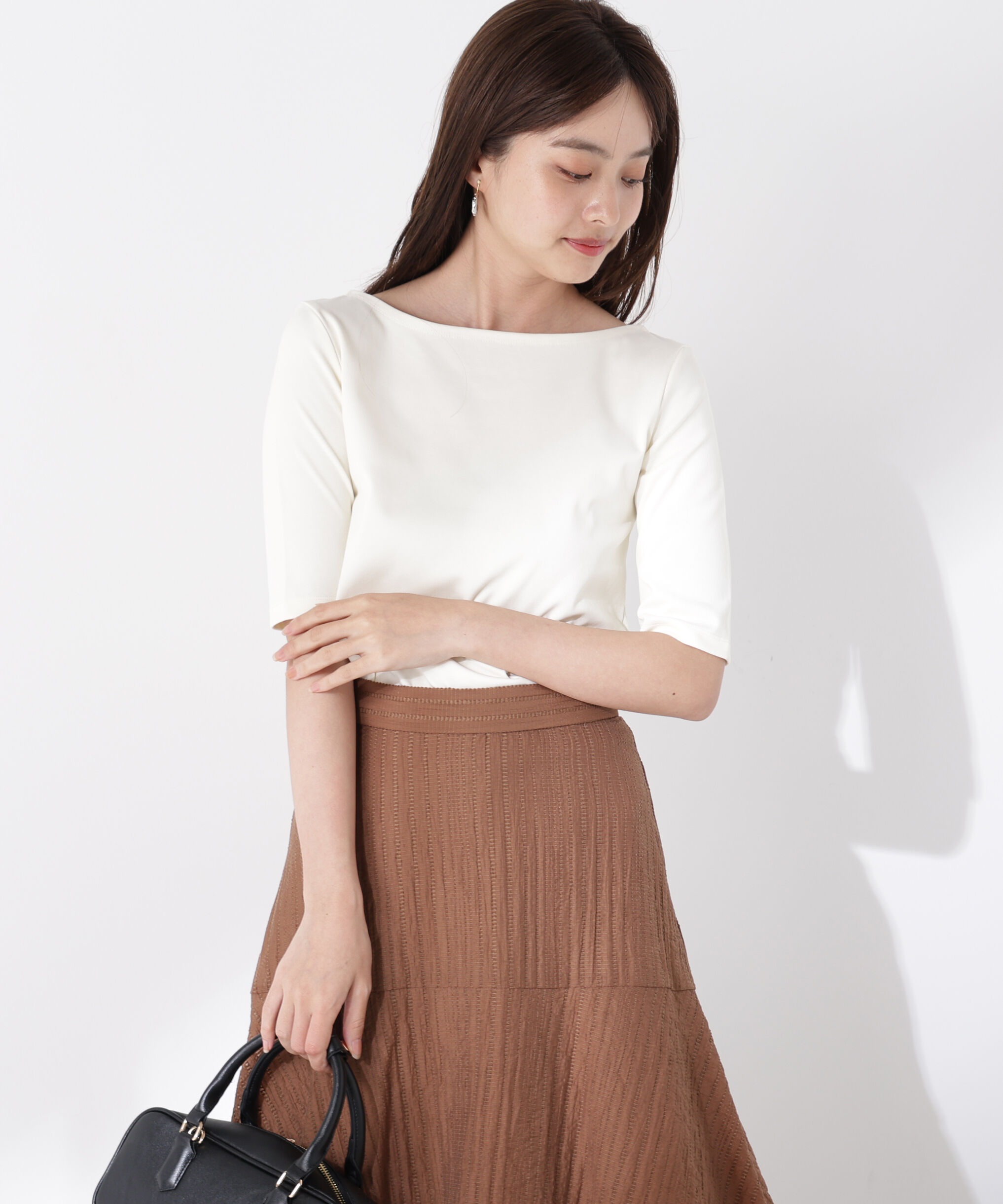 PROPORTION BODY DRESSING「前後2wayフライスTシャツ」|Tシャツ・カットソー|