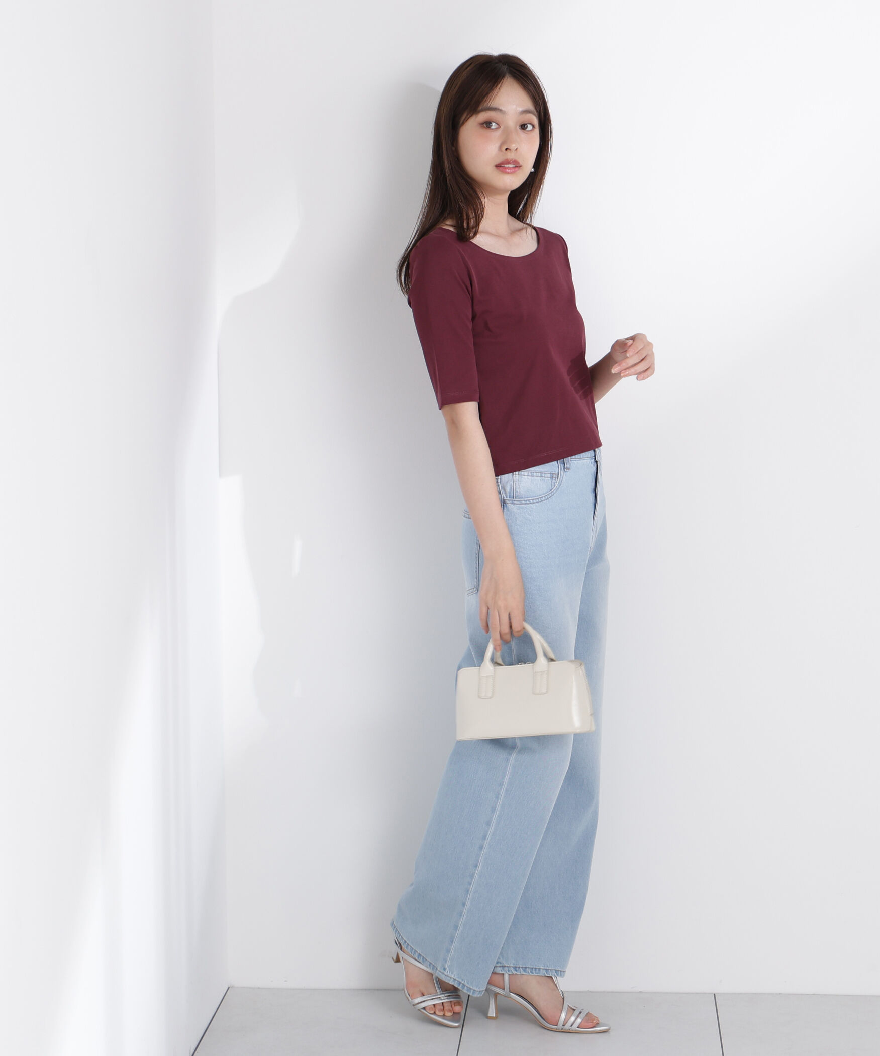 PROPORTION BODY DRESSING「前後2wayフライスTシャツ」|Tシャツ・カットソー|
