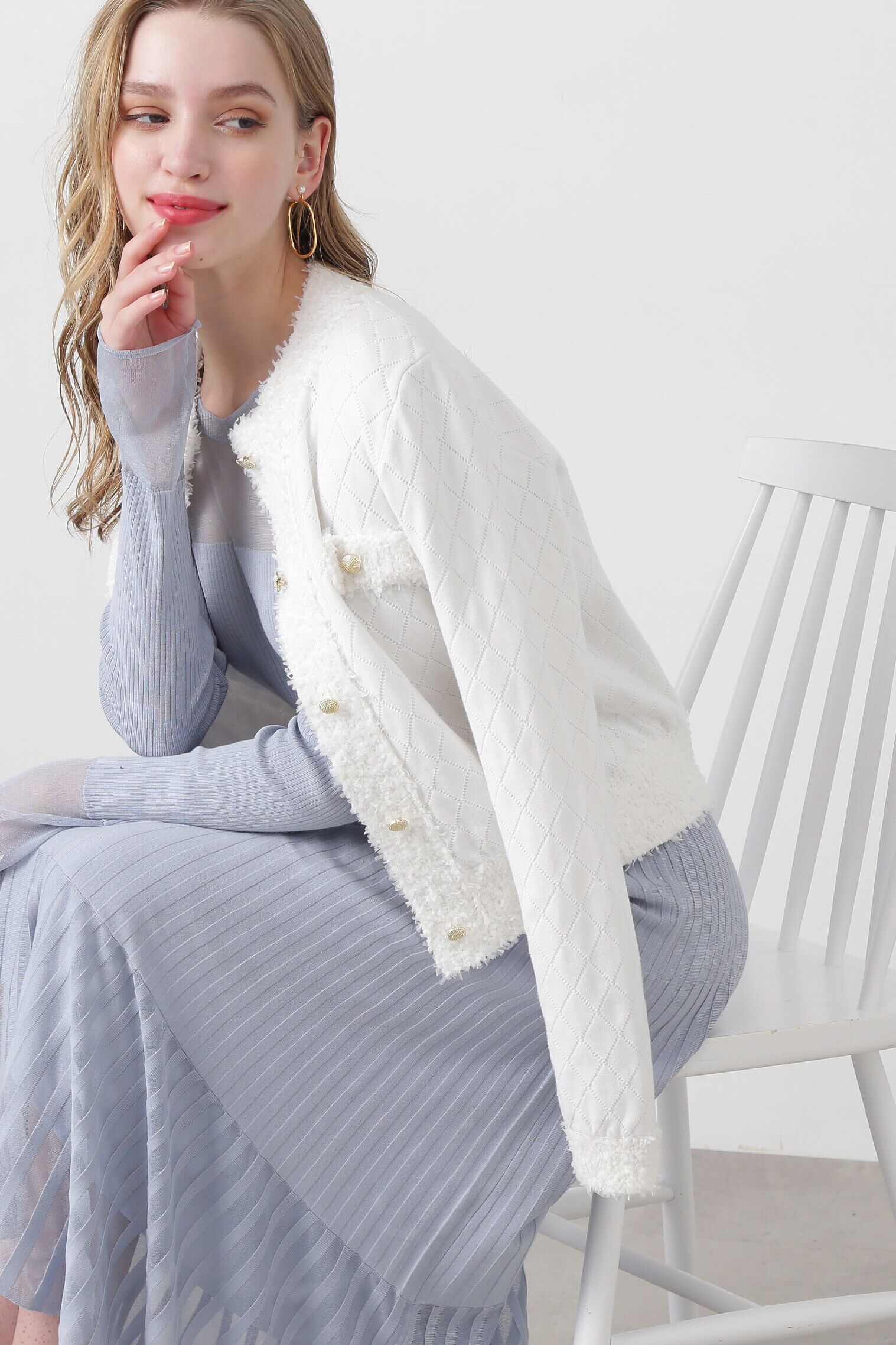  「◆ラメツイードニット」|その他|