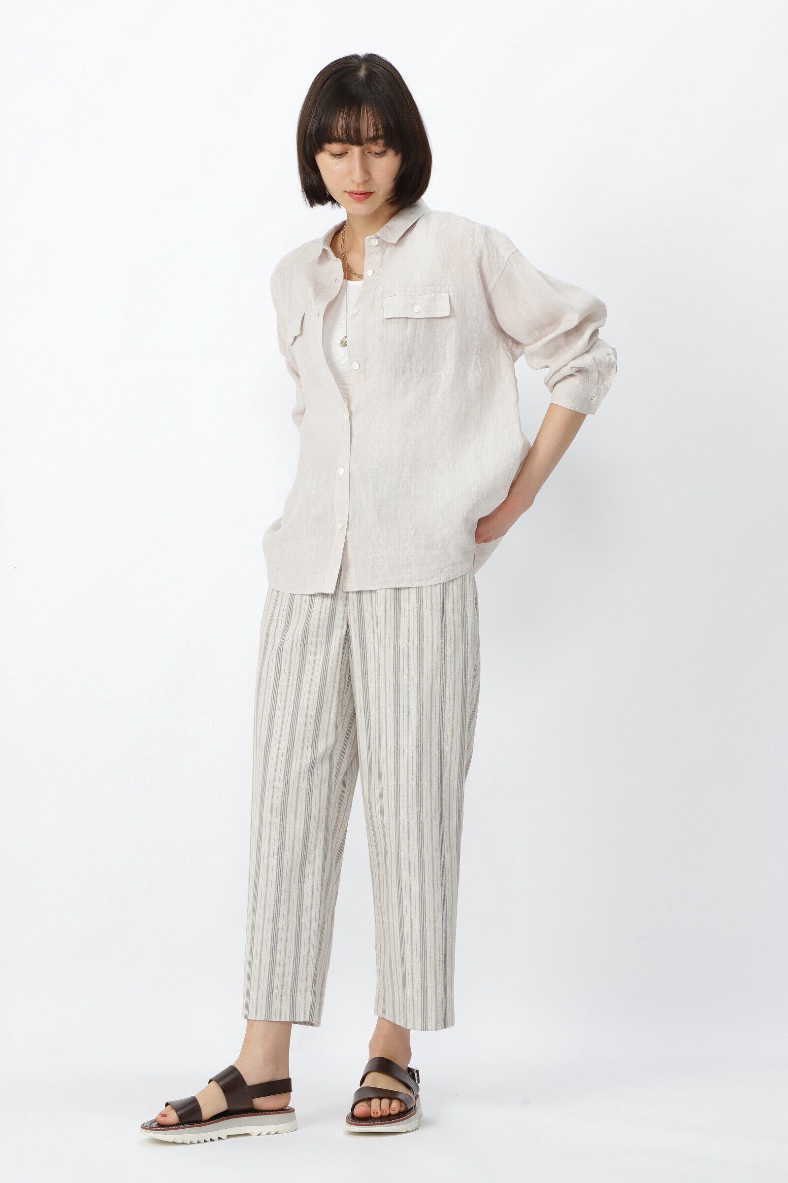  「◆ストライプ＆チェックパンツ」|その他|アイボリース 3