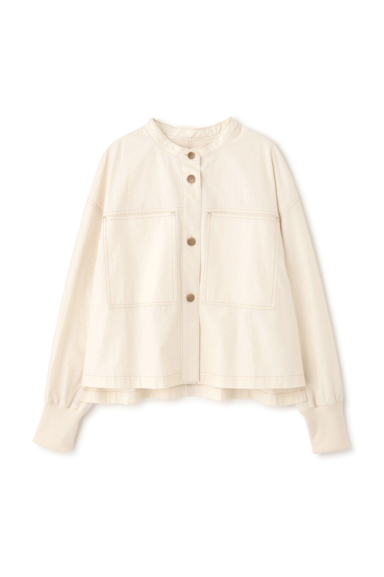  「◆３０／－リサイクル混コットンウェザーブルゾン」|ブルゾン・スタジャン|