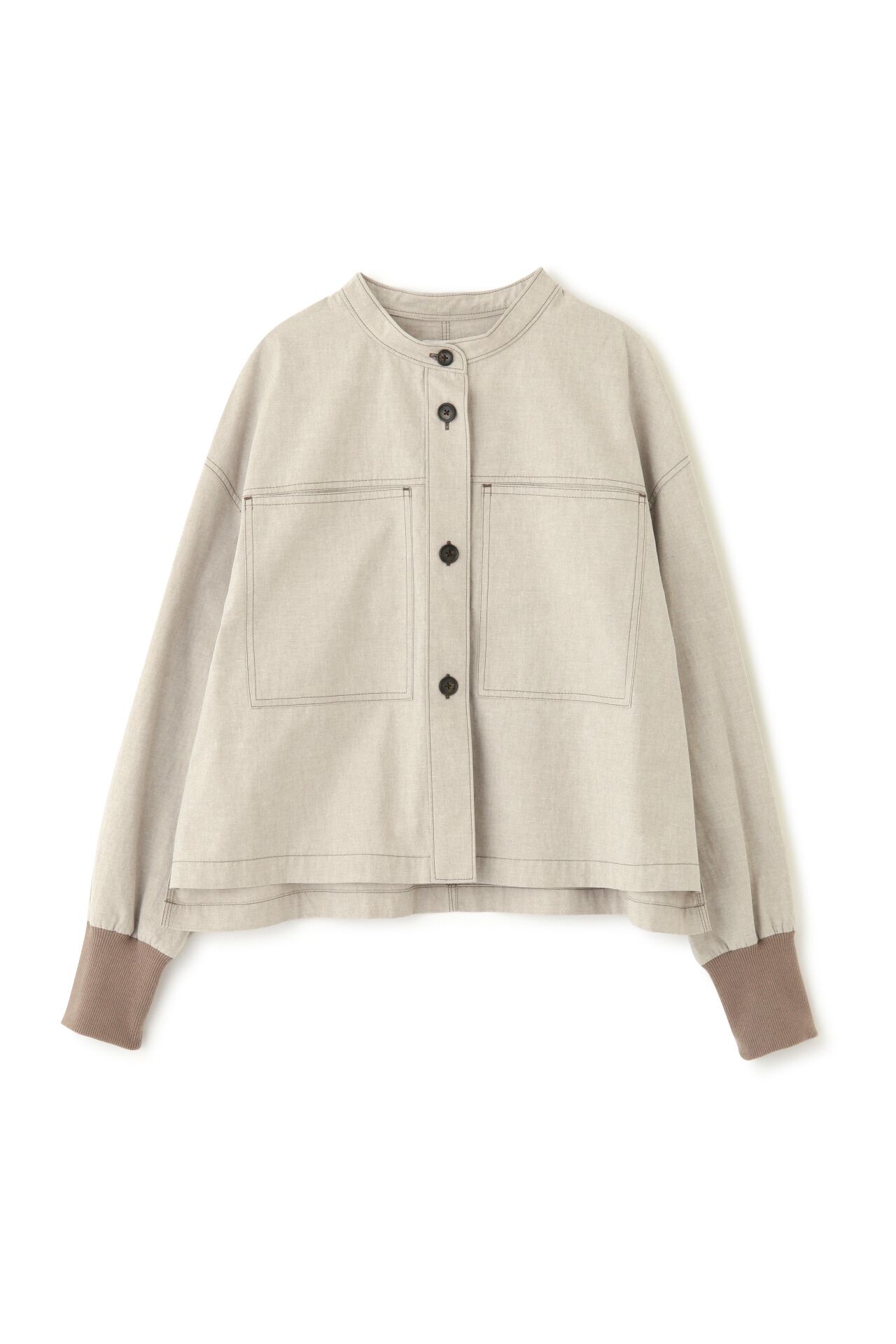  「◆３０／－リサイクル混コットンウェザーブルゾン」|ブルゾン・スタジャン|