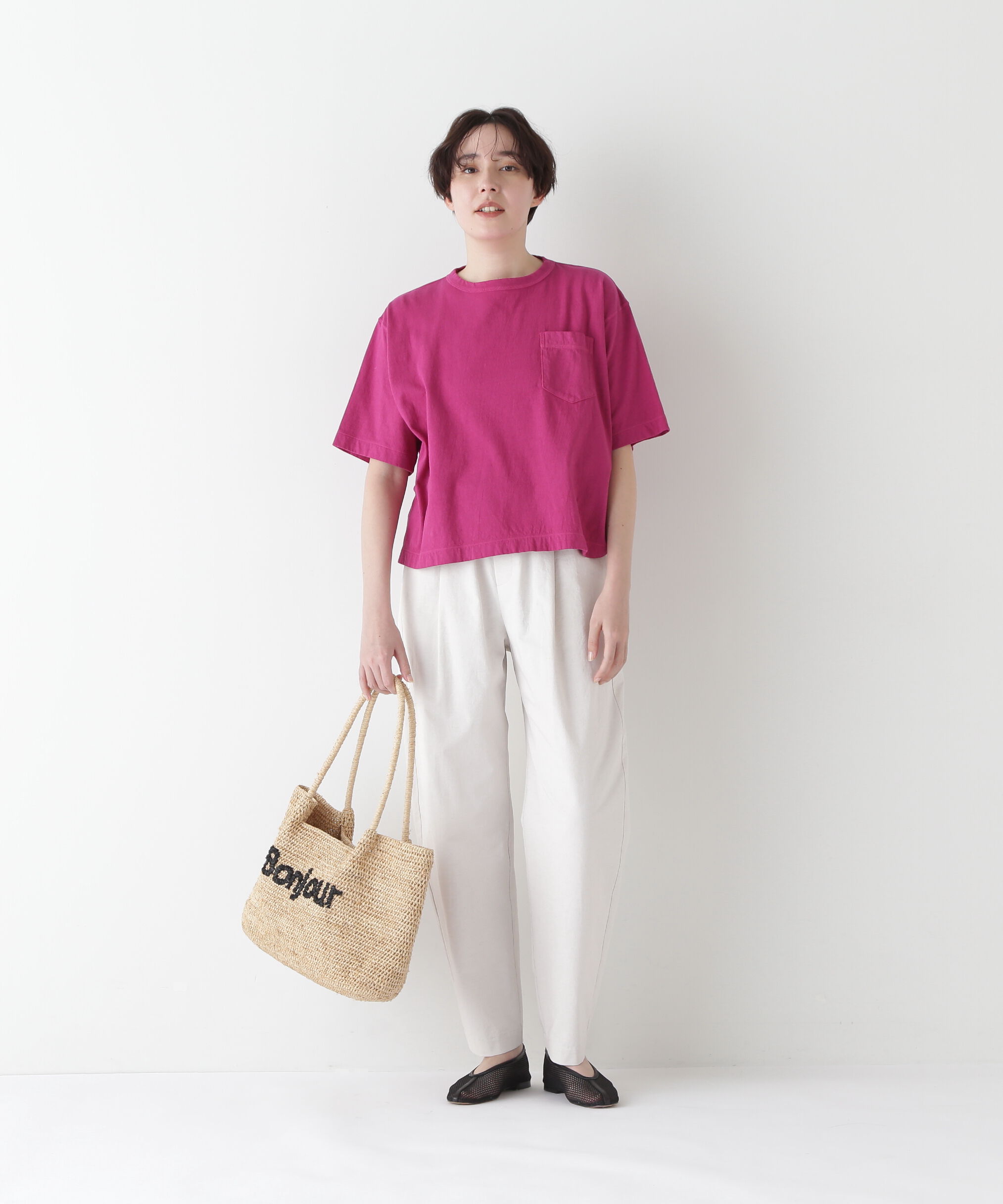  「◆ラフィ天竺製品染めＴシャツ」|Tシャツ・カットソー|