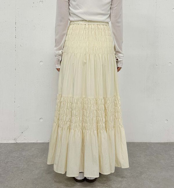 archives「コットンライクシャーリングティアードスカート」|スカート|