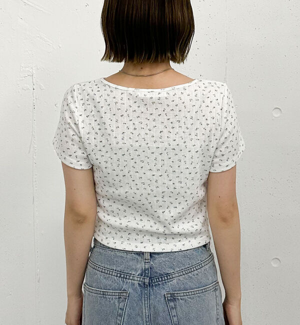 archives「花柄針抜きカットＴＯＰＳ&times;からみ刺繍フレアキャミＳＥＴ」|カーディガン|