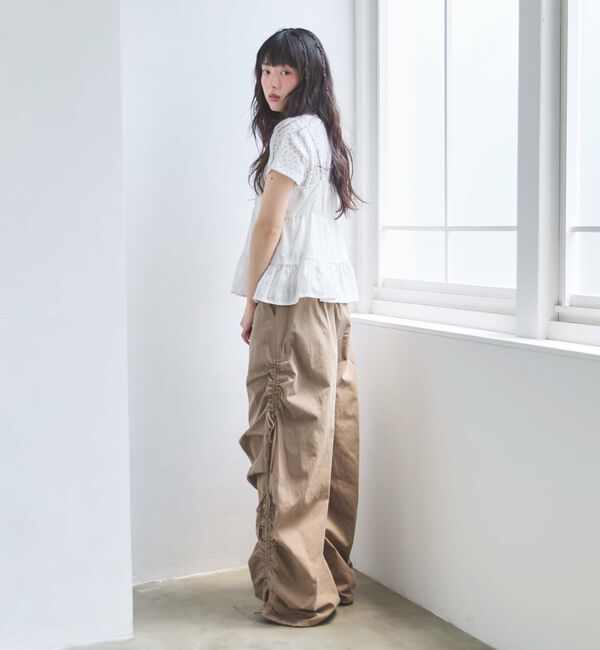 archives「花柄針抜きカットＴＯＰＳ&times;からみ刺繍フレアキャミＳＥＴ」|カーディガン|