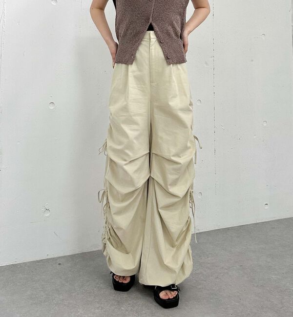 archives「サイドドロストカーゴパンツ」|チノ|BEIGE